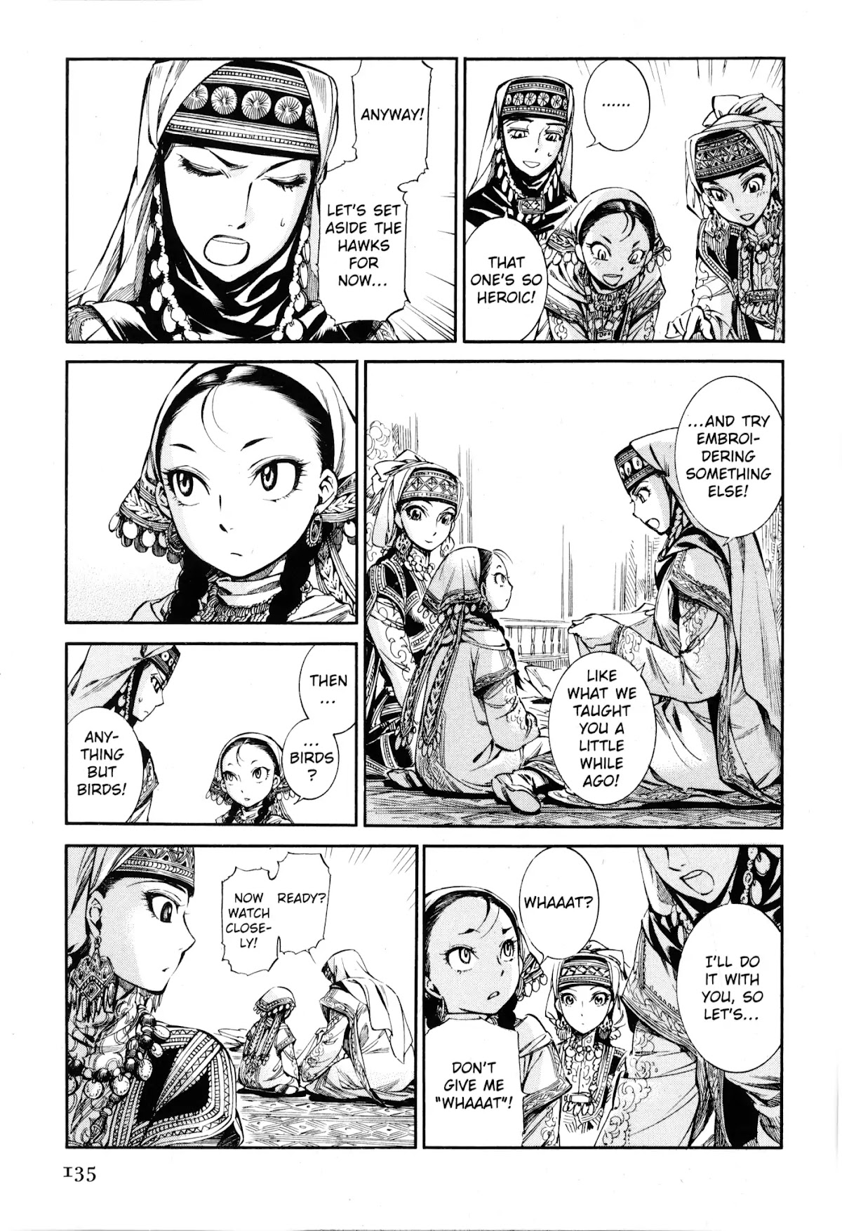 Otoyomegatari Chapter 10 page 14 - Chapter 10: Cloth Preparation