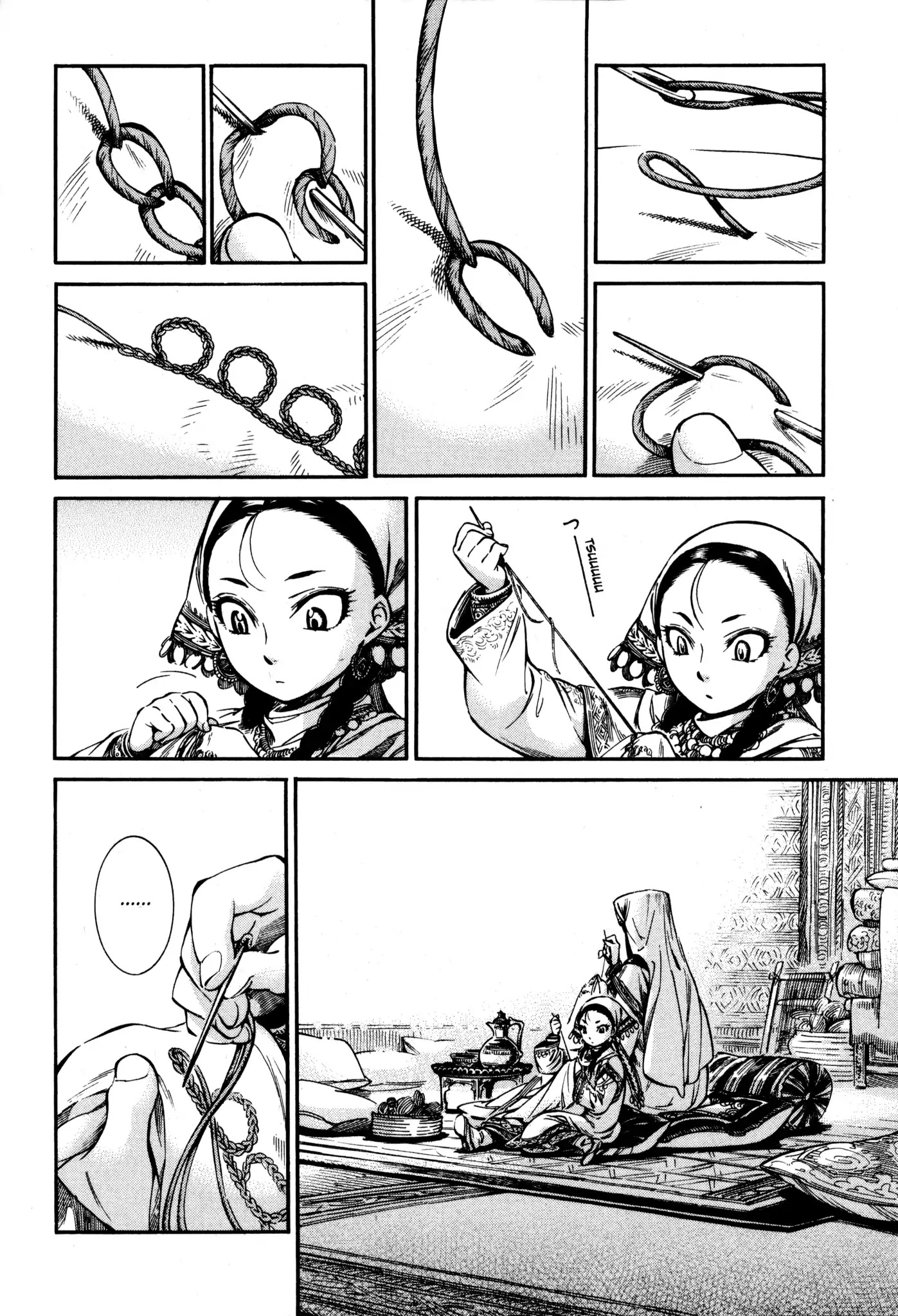 Otoyomegatari Chapter 10 page 17 - Chapter 10: Cloth Preparation
