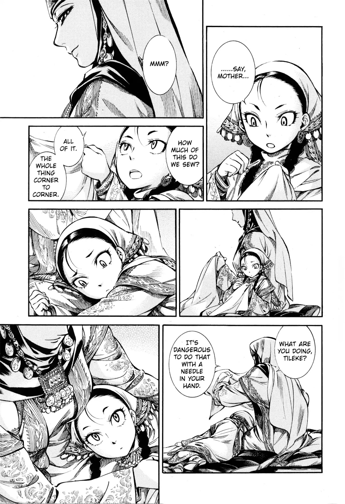 Otoyomegatari Chapter 10 page 18 - Chapter 10: Cloth Preparation