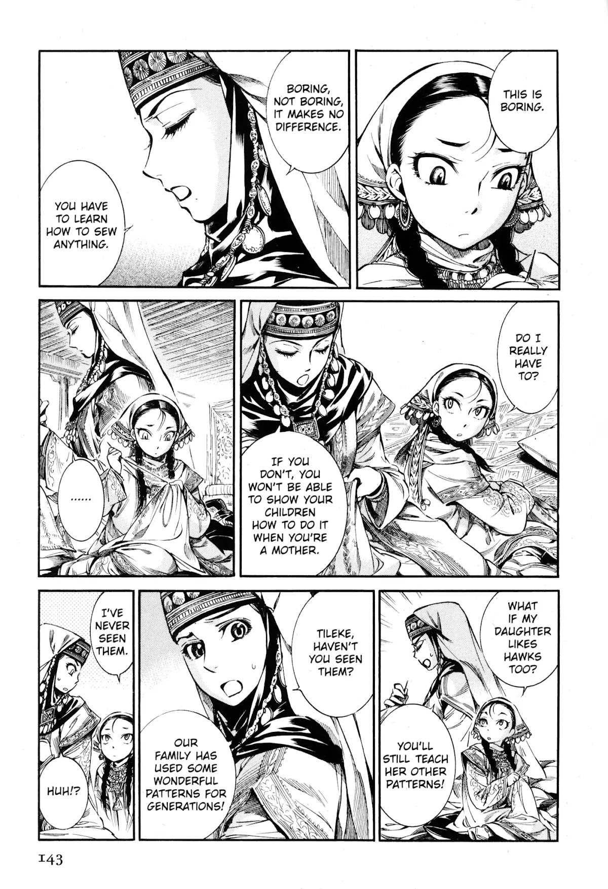 Otoyomegatari Chapter 10 page 22 - Chapter 10: Cloth Preparation