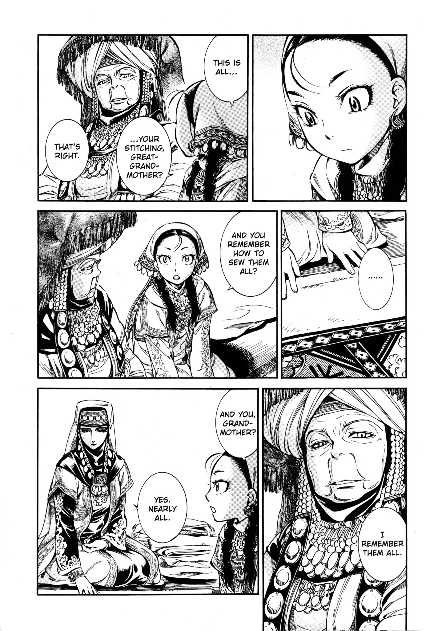 Otoyomegatari Chapter 10 page 28 - Chapter 10: Cloth Preparation