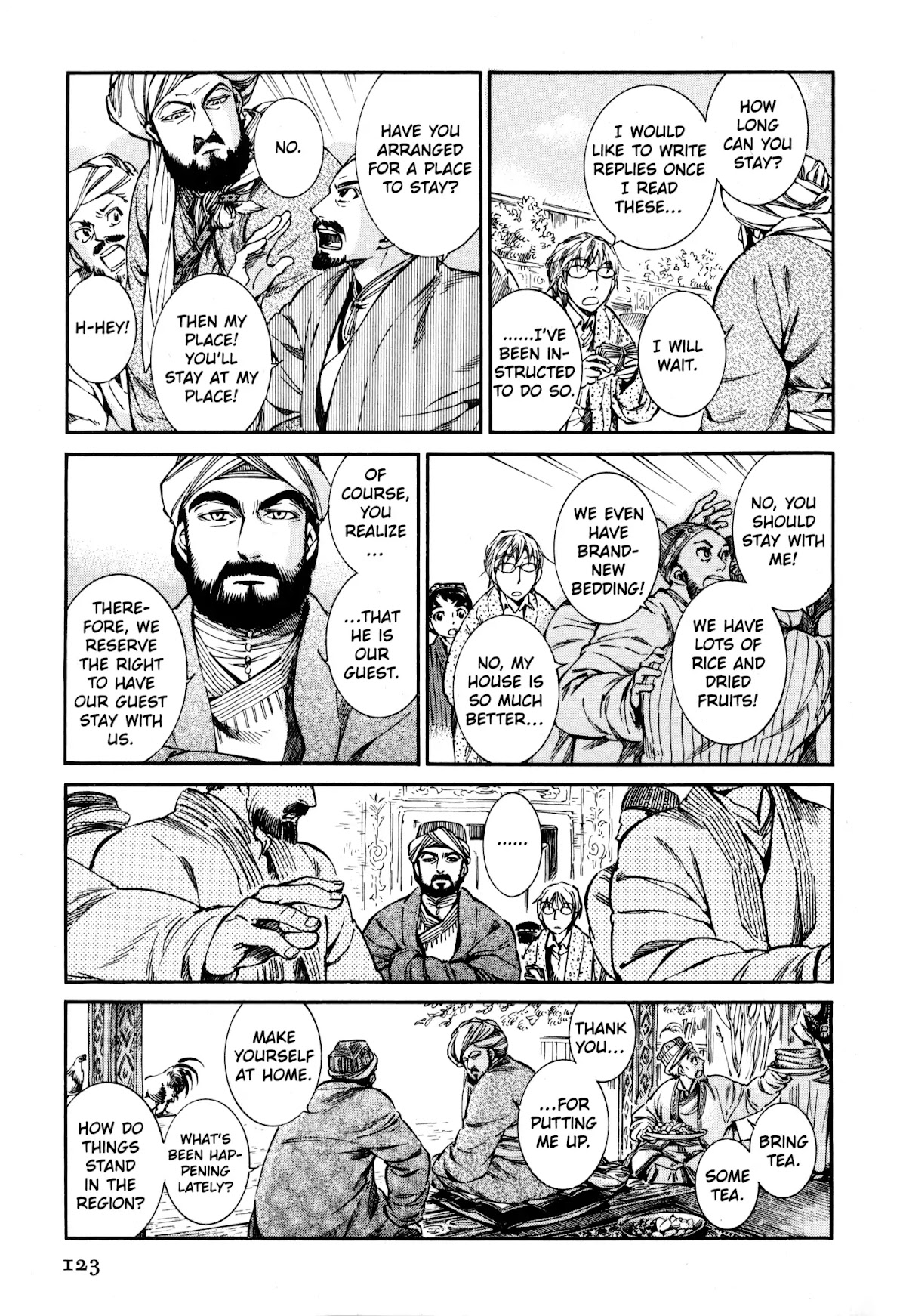Otoyomegatari Chapter 10 page 3 - Chapter 10: Cloth Preparation