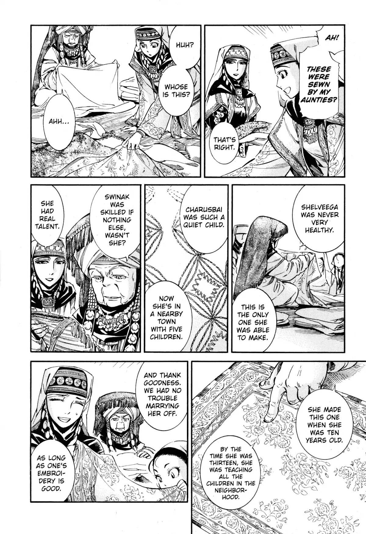 Otoyomegatari Chapter 10 page 30 - Chapter 10: Cloth Preparation