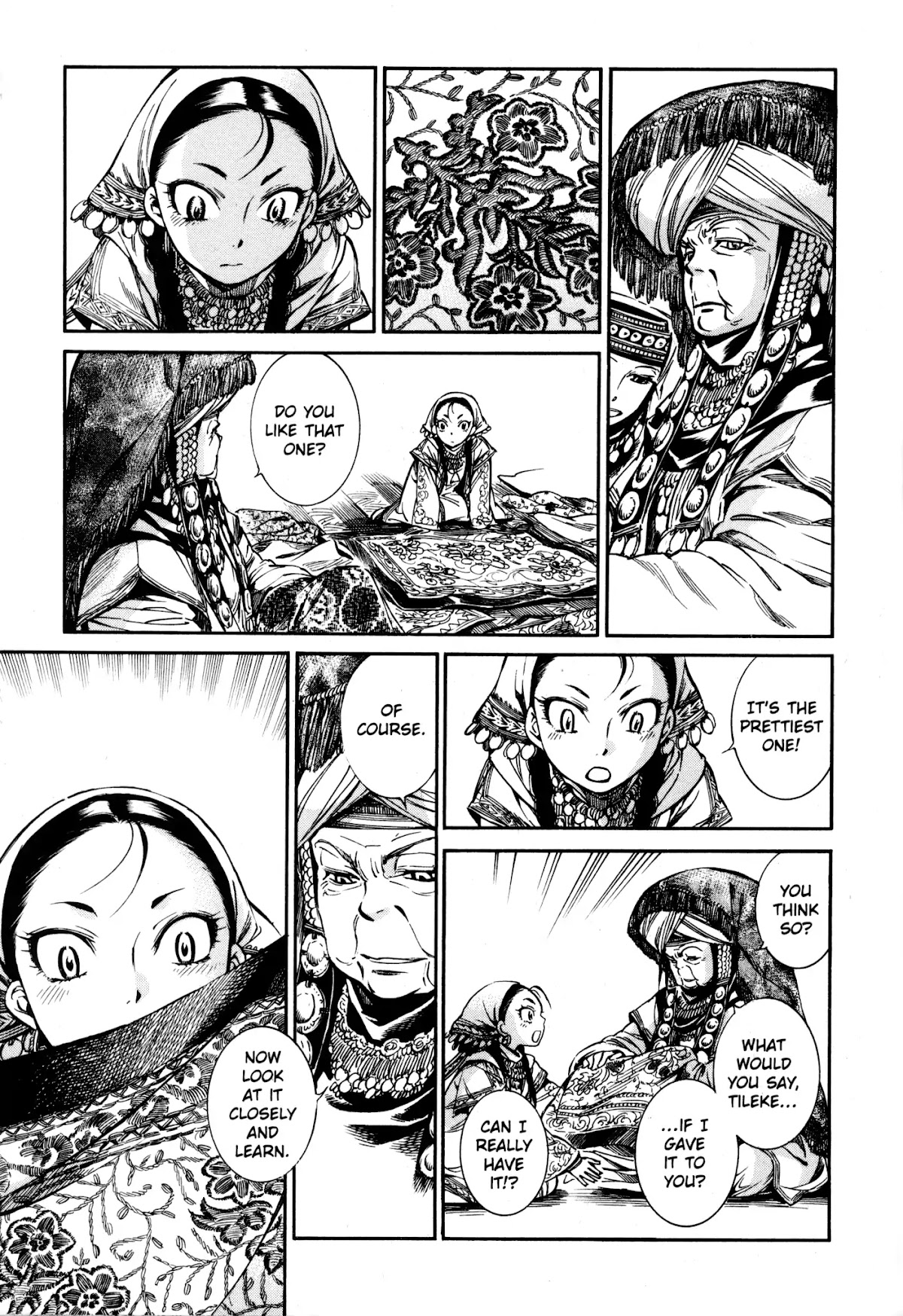 Otoyomegatari Chapter 10 page 33 - Chapter 10: Cloth Preparation