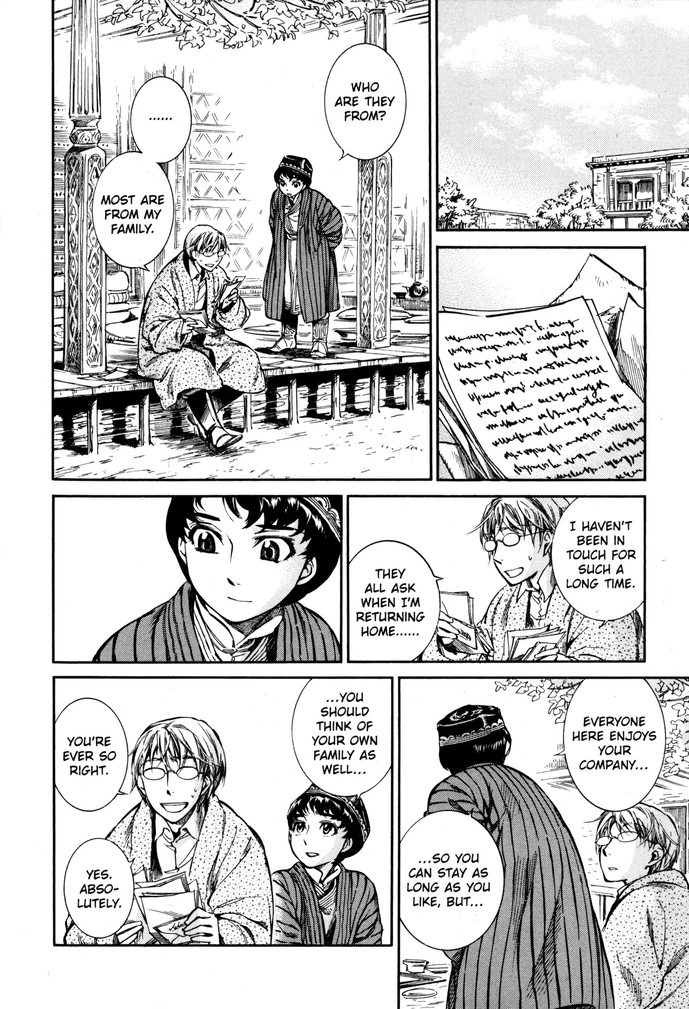 Otoyomegatari Chapter 10 page 34 - Chapter 10: Cloth Preparation