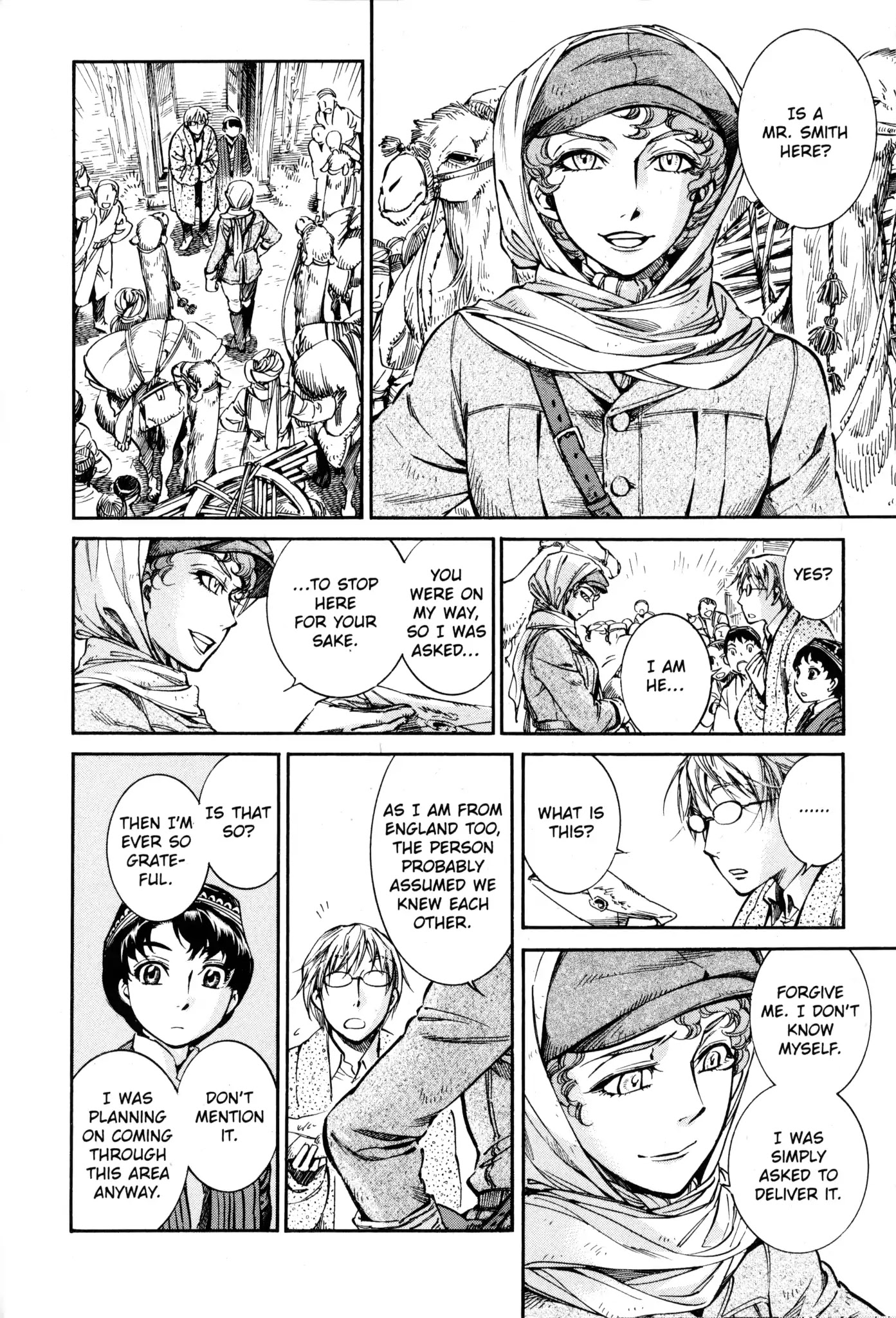 Otoyomegatari Chapter 10 page 36 - Chapter 10: Cloth Preparation