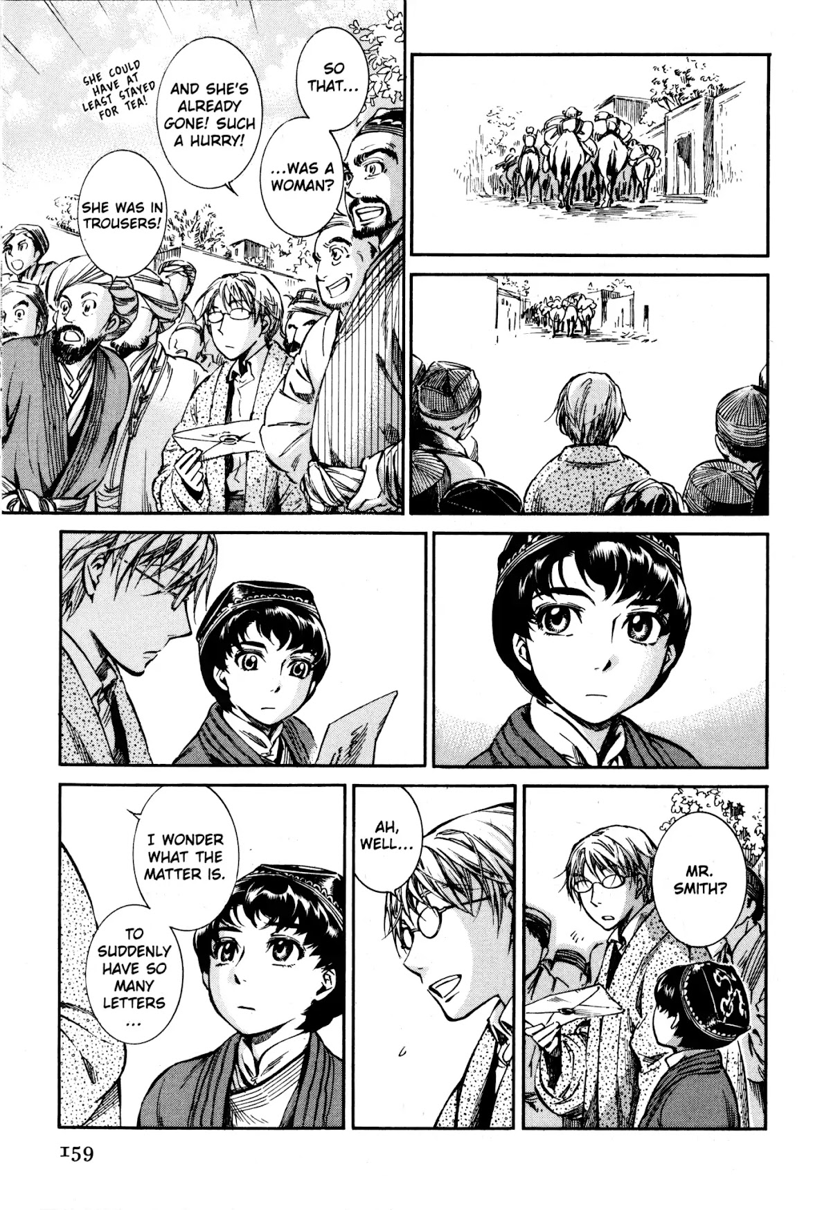 Otoyomegatari Chapter 10 page 37 - Chapter 10: Cloth Preparation