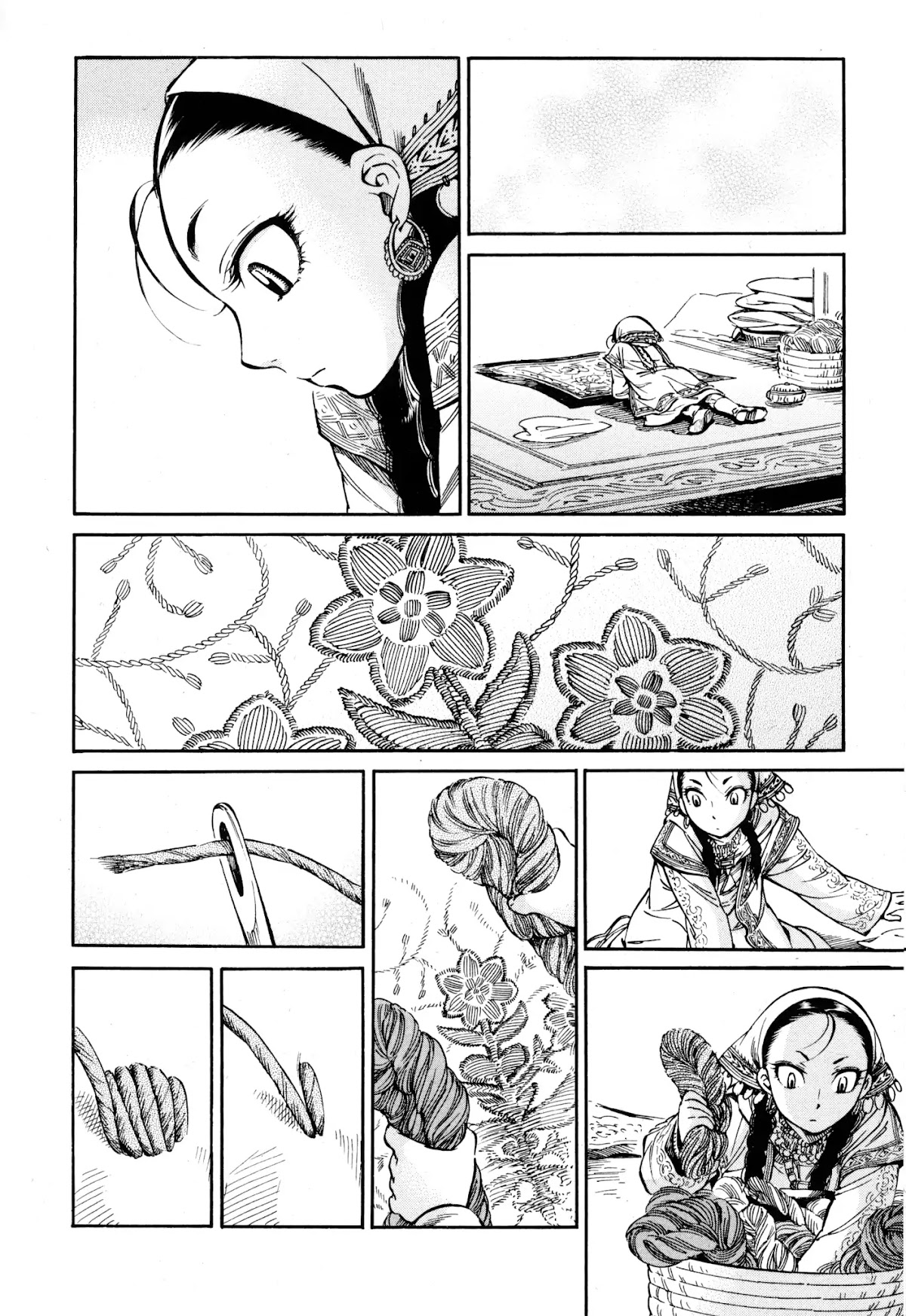 Otoyomegatari Chapter 10 page 38 - Chapter 10: Cloth Preparation