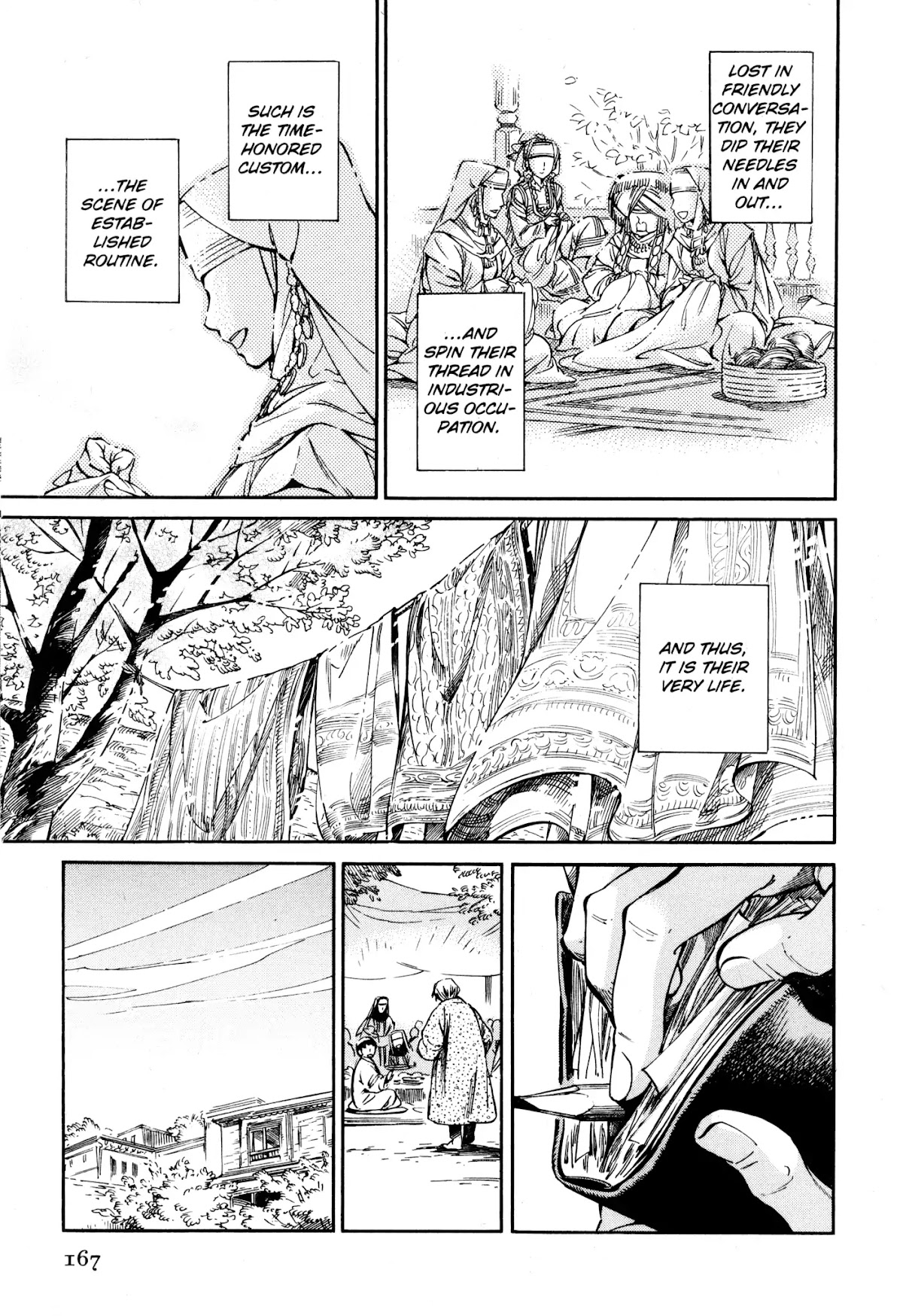 Otoyomegatari Chapter 10 page 45 - Chapter 10: Cloth Preparation