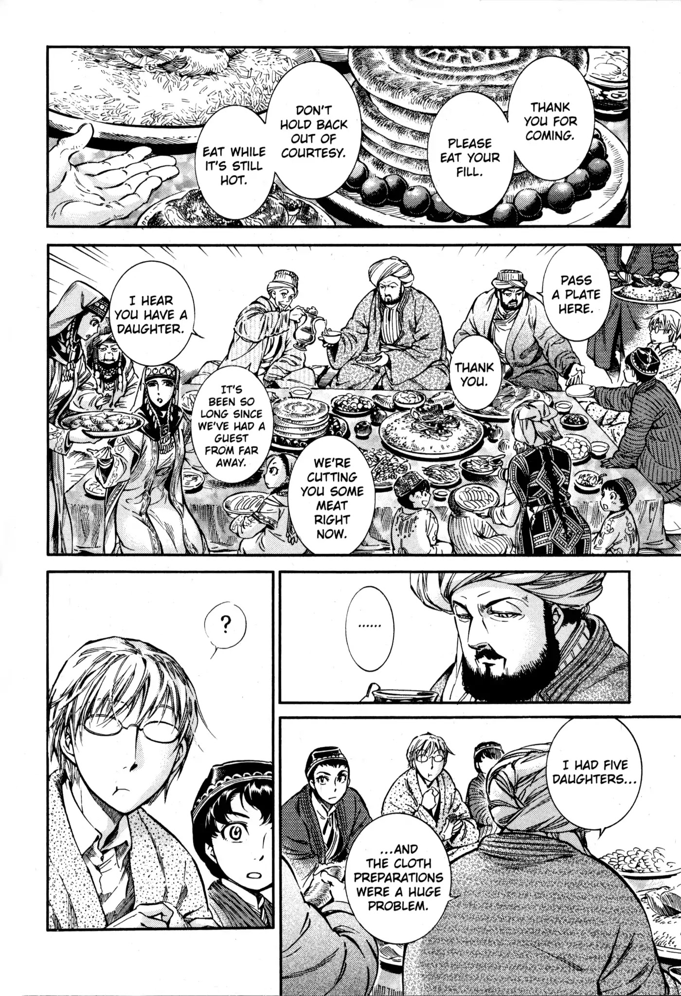 Otoyomegatari Chapter 10 page 7 - Chapter 10: Cloth Preparation