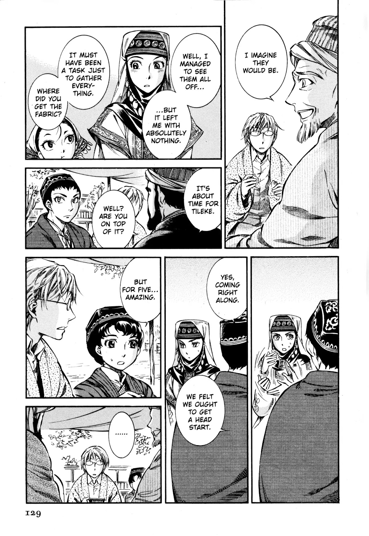 Otoyomegatari Chapter 10 page 8 - Chapter 10: Cloth Preparation