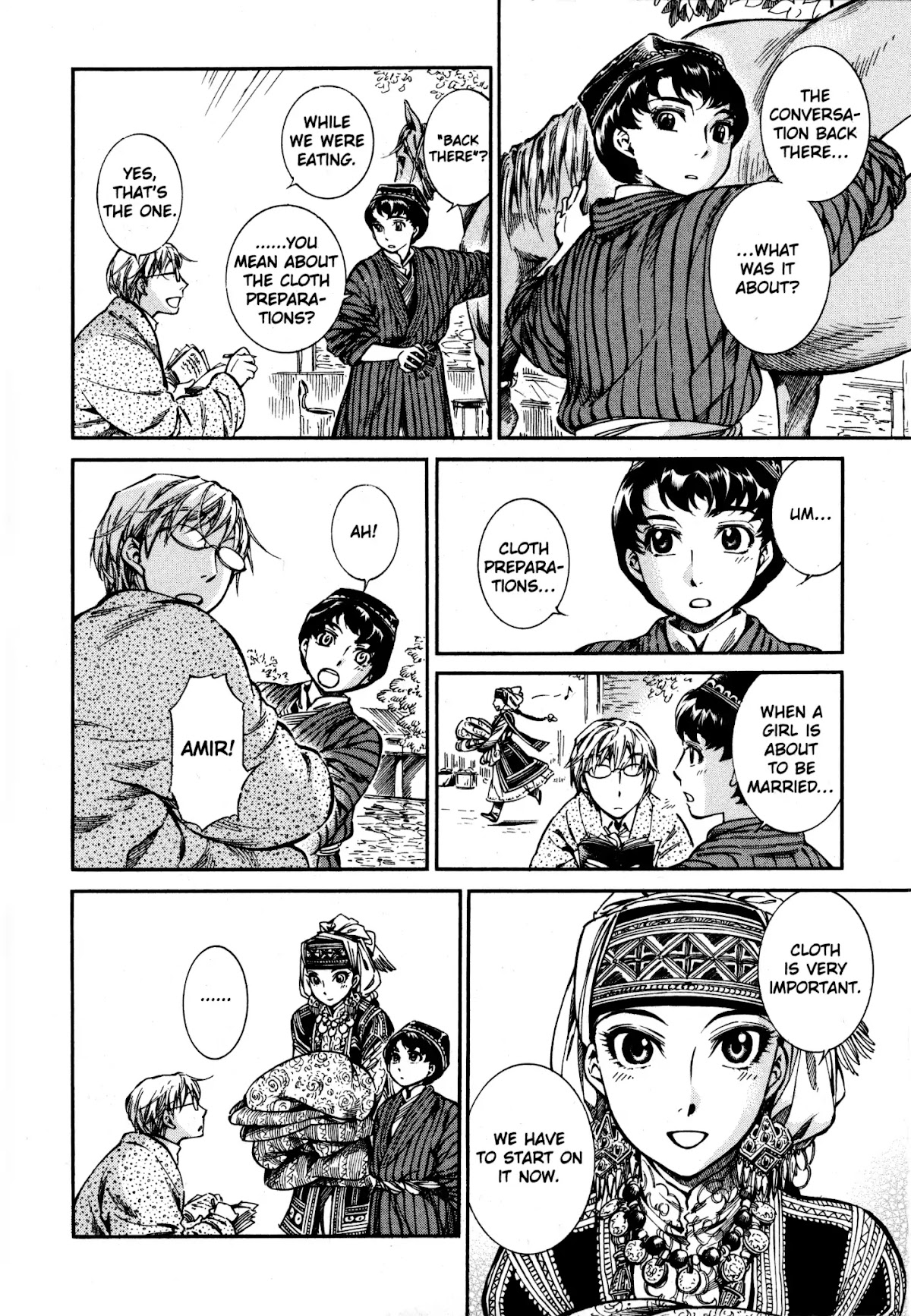 Otoyomegatari Chapter 10 page 9 - Chapter 10: Cloth Preparation
