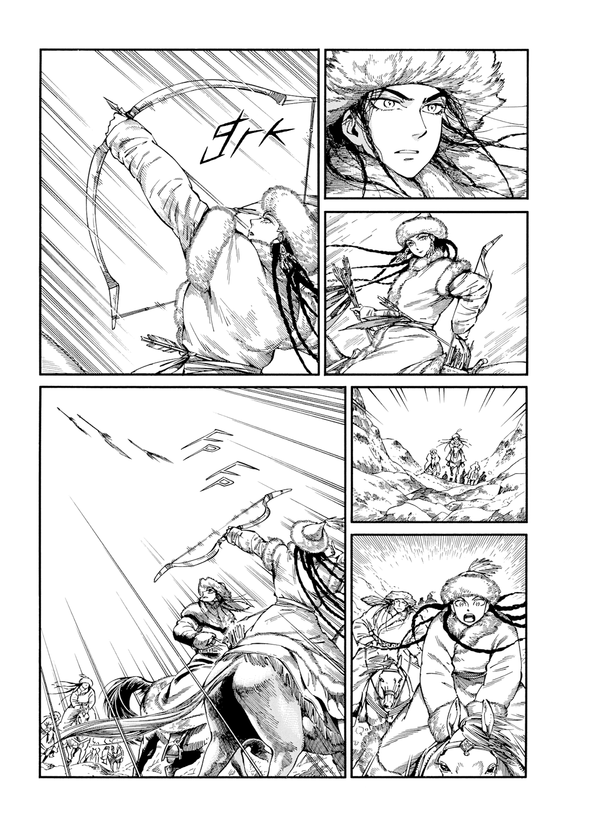 Otoyomegatari Chapter 100 page 14 - Chapter 100: A Single Arrow