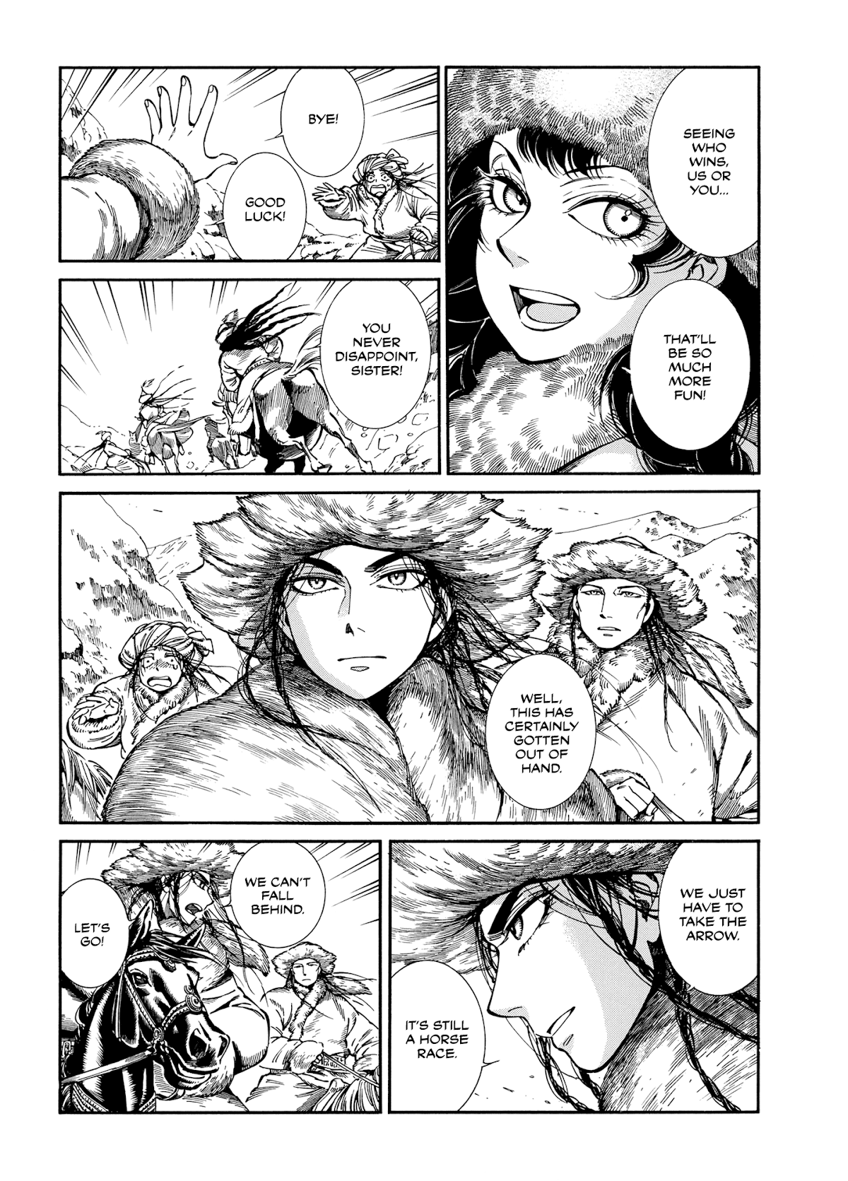 Otoyomegatari Chapter 100 page 18 - Chapter 100: A Single Arrow