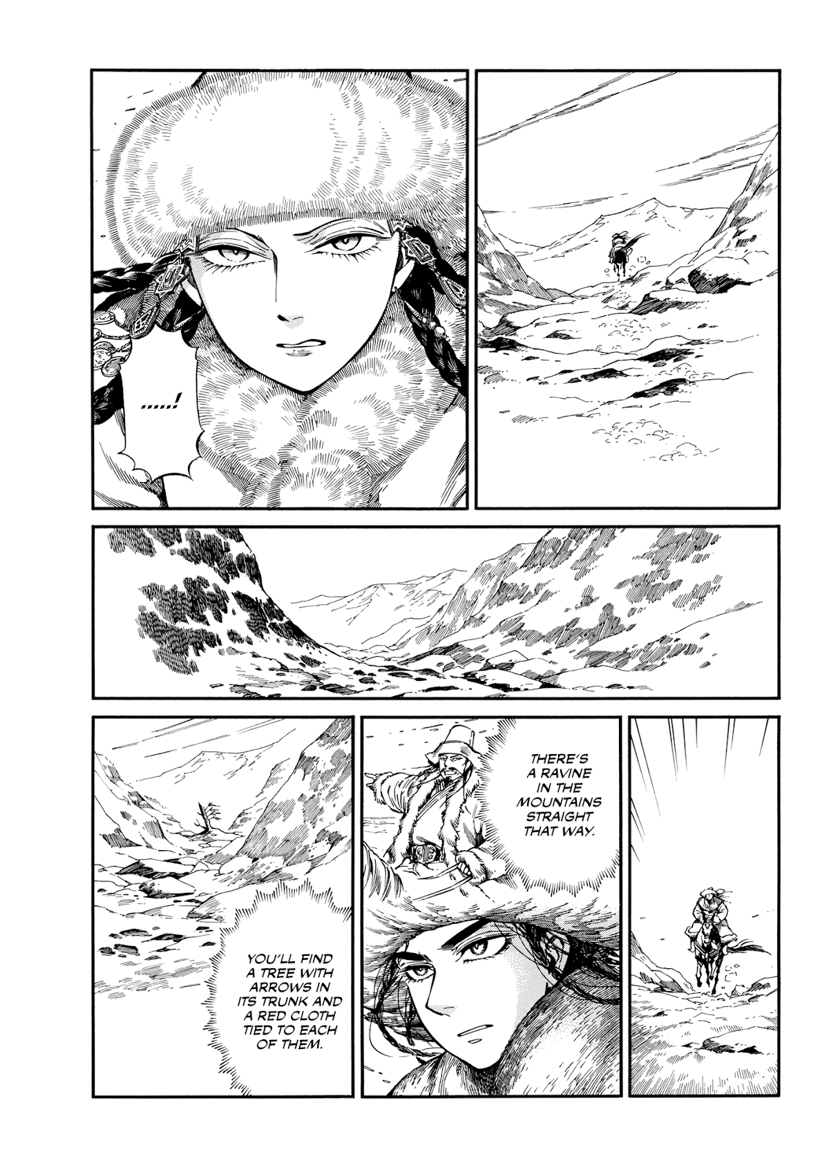 Otoyomegatari Chapter 100 page 9 - Chapter 100: A Single Arrow