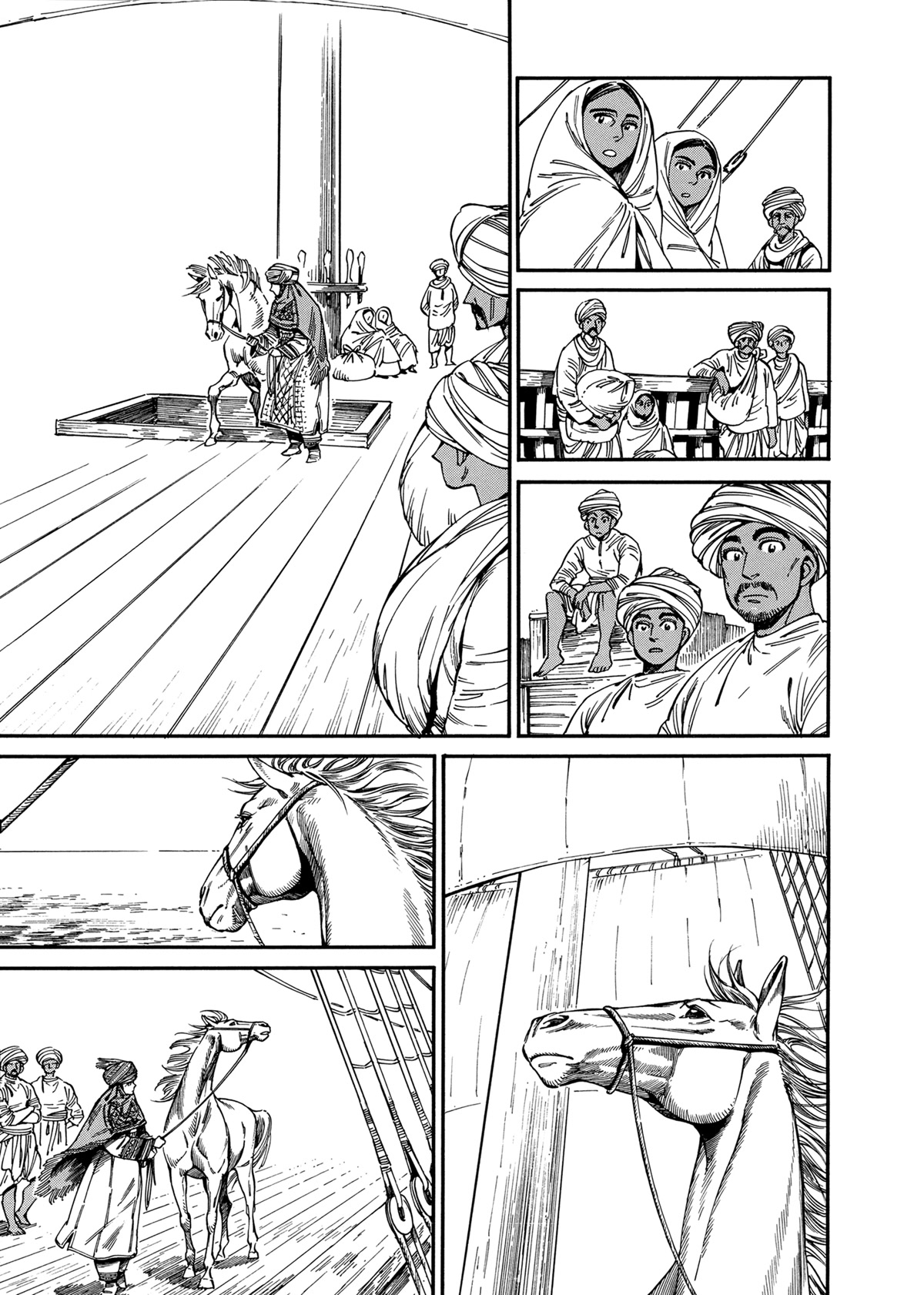 Otoyomegatari Chapter 105 page 14 - Chapter 105: The Cat Aboard