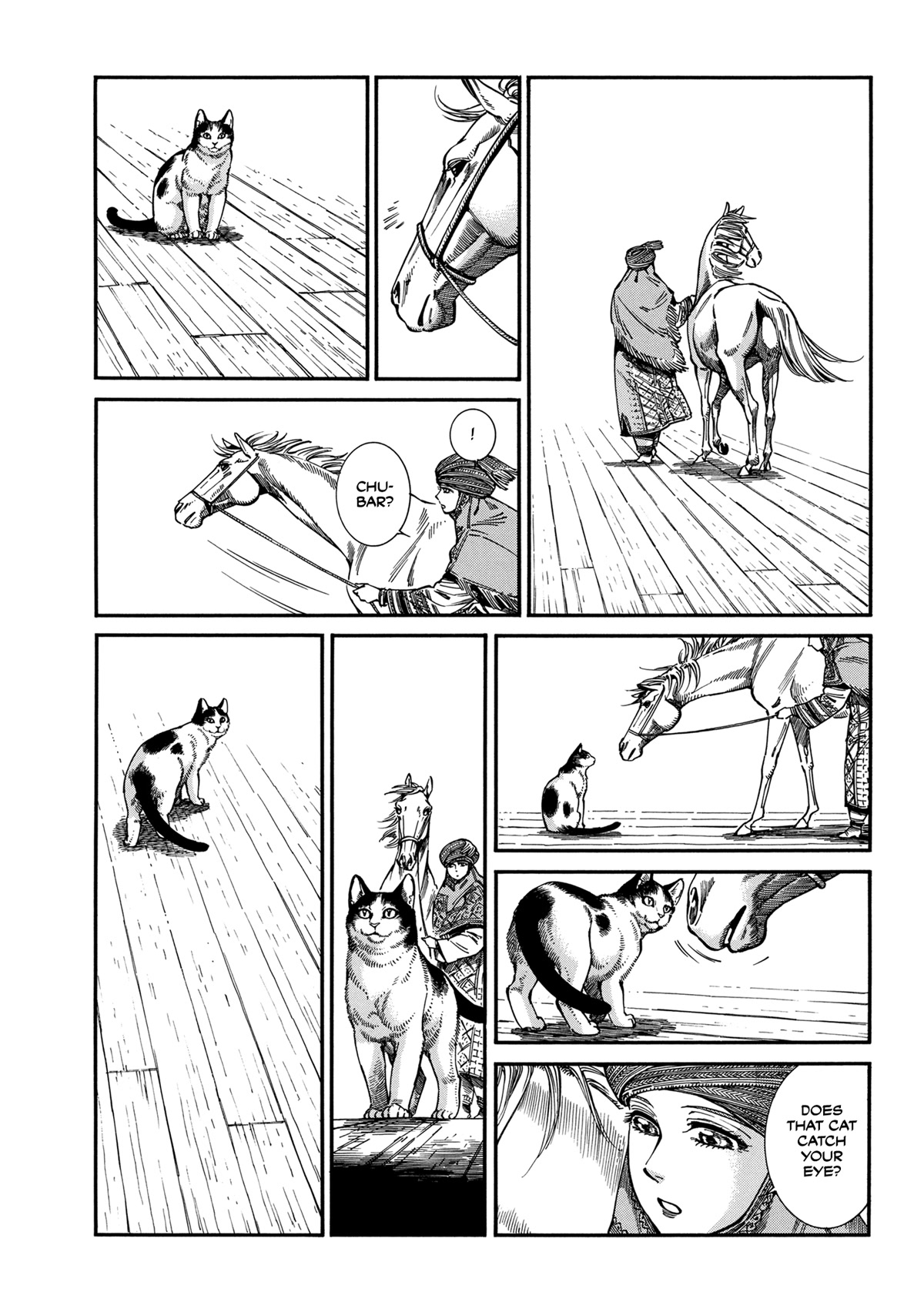 Otoyomegatari Chapter 105 page 15 - Chapter 105: The Cat Aboard