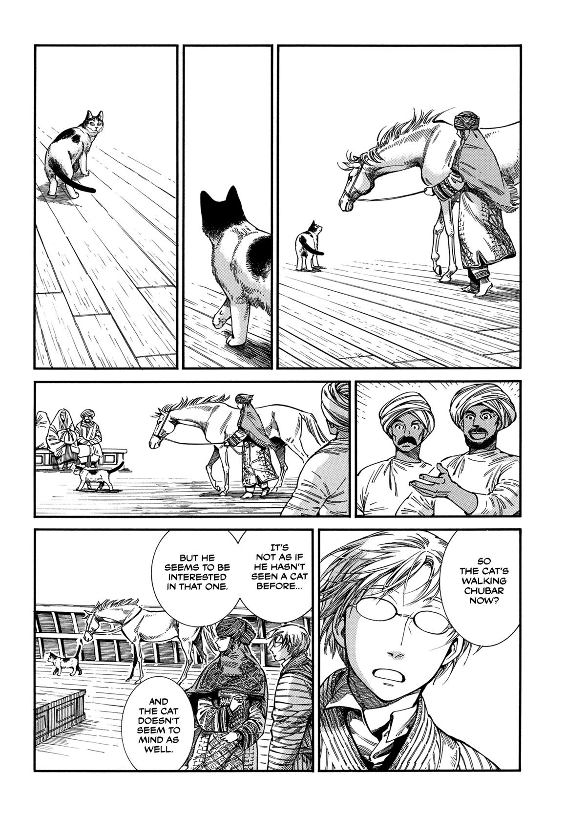 Otoyomegatari Chapter 105 page 16 - Chapter 105: The Cat Aboard