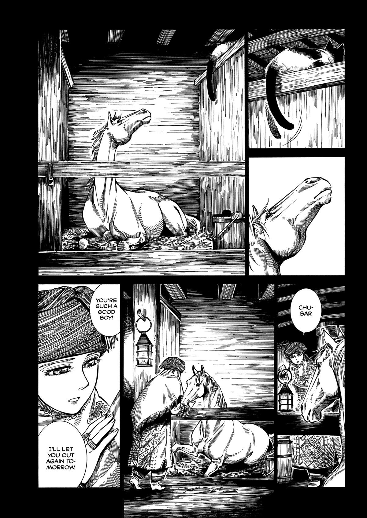 Otoyomegatari Chapter 105 page 17 - Chapter 105: The Cat Aboard
