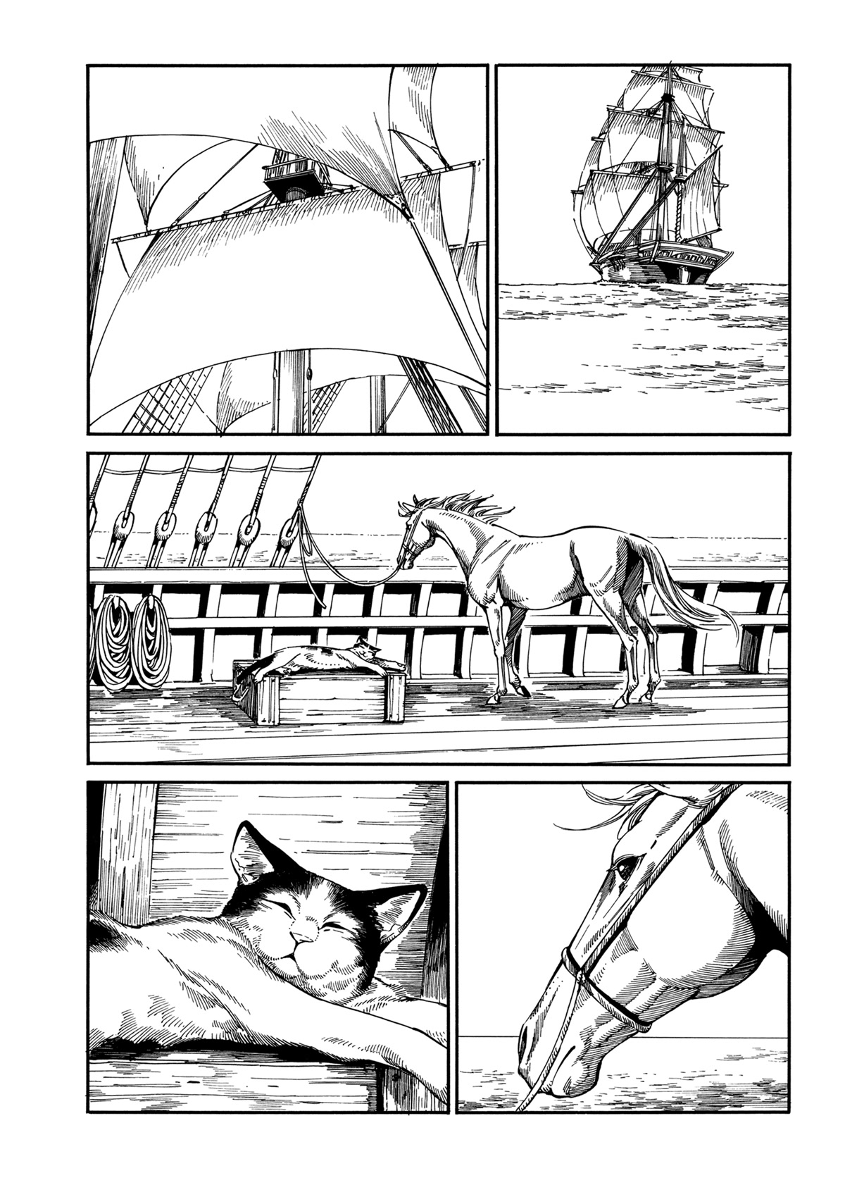Otoyomegatari Chapter 105 page 19 - Chapter 105: The Cat Aboard
