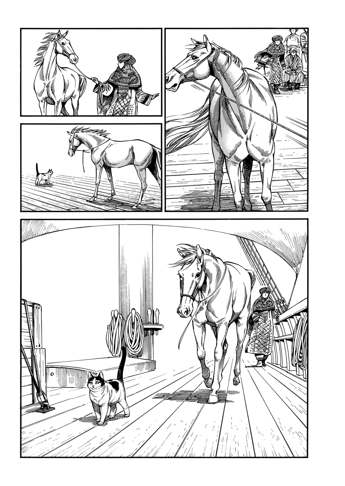 Otoyomegatari Chapter 105 page 22 - Chapter 105: The Cat Aboard
