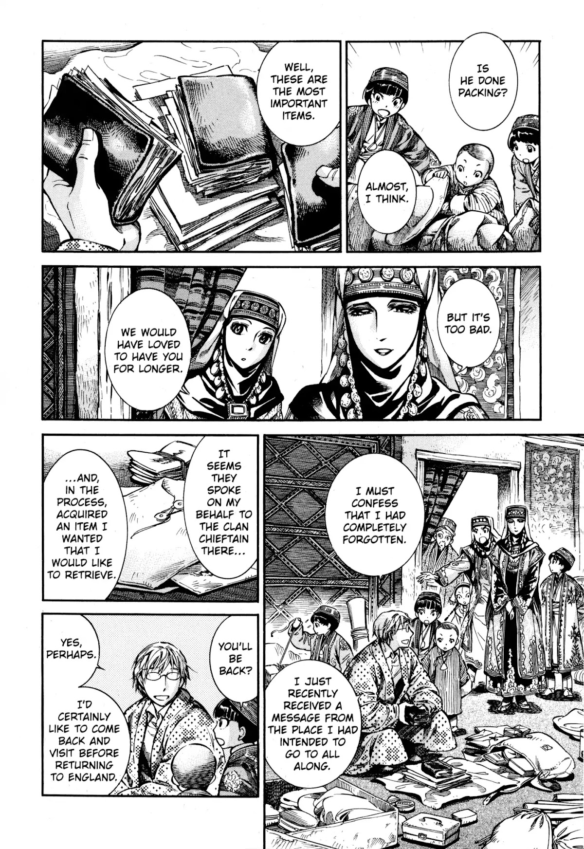 Otoyomegatari Chapter 11 page 2 - Chapter 11: Departure