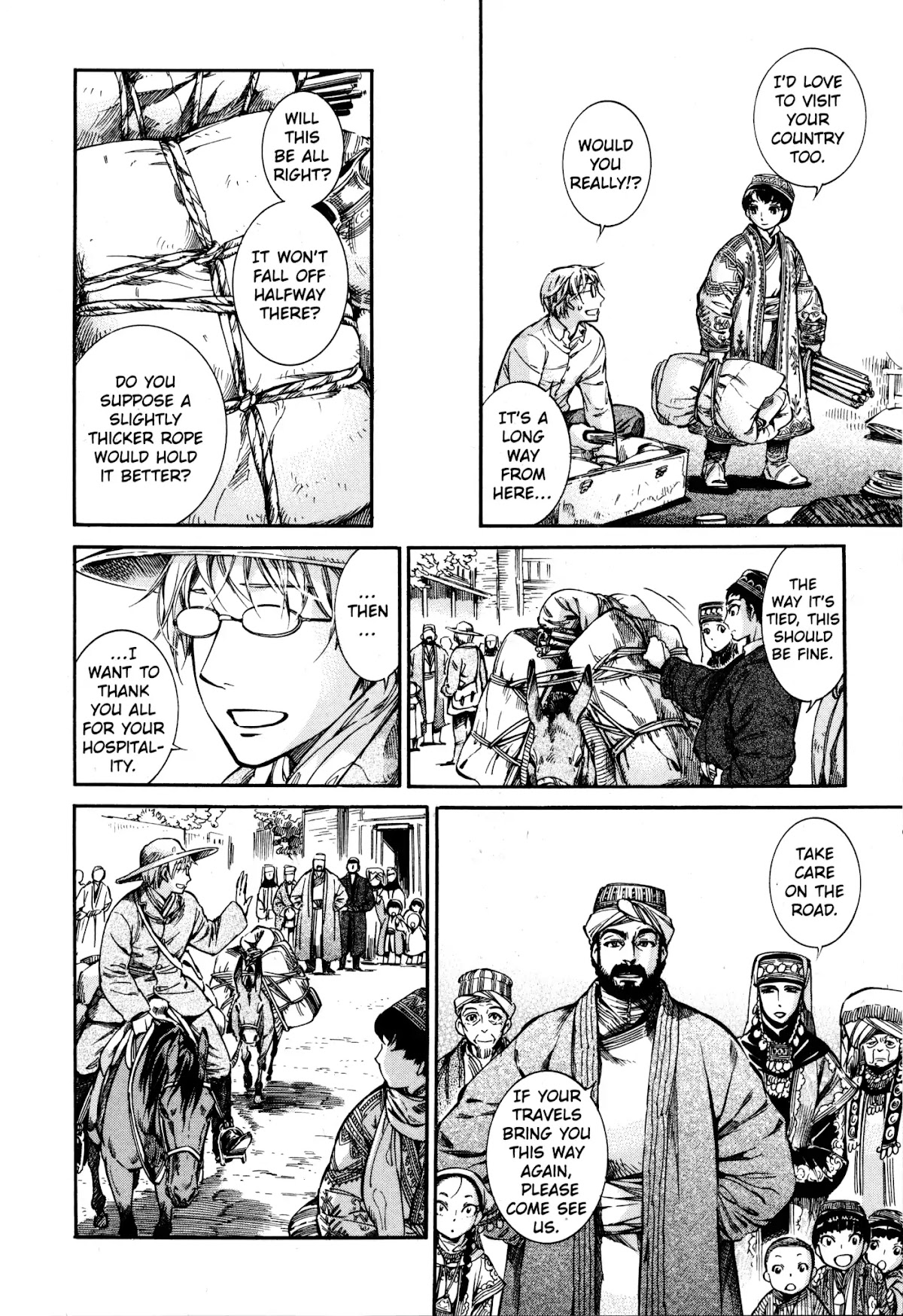 Otoyomegatari Chapter 11 page 8 - Chapter 11: Departure