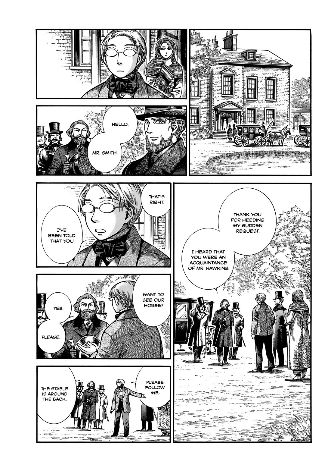 Otoyomegatari Chapter 110 page 18 - Chapter 110: Visitors