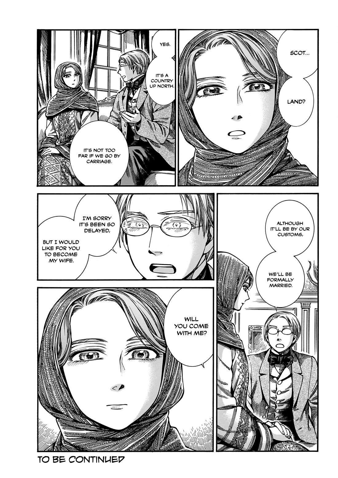Otoyomegatari Chapter 110 page 32 - Chapter 110: Visitors