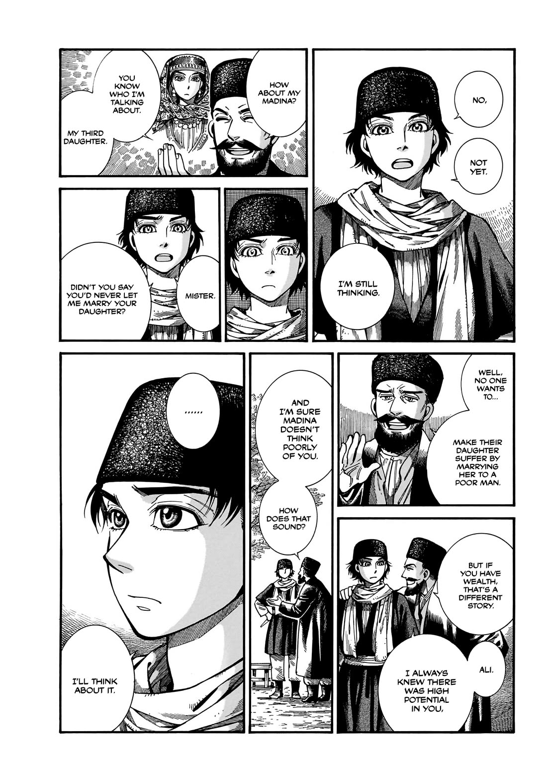 Otoyomegatari Chapter 111 page 8 - Chapter 111: Ali of Tabriz