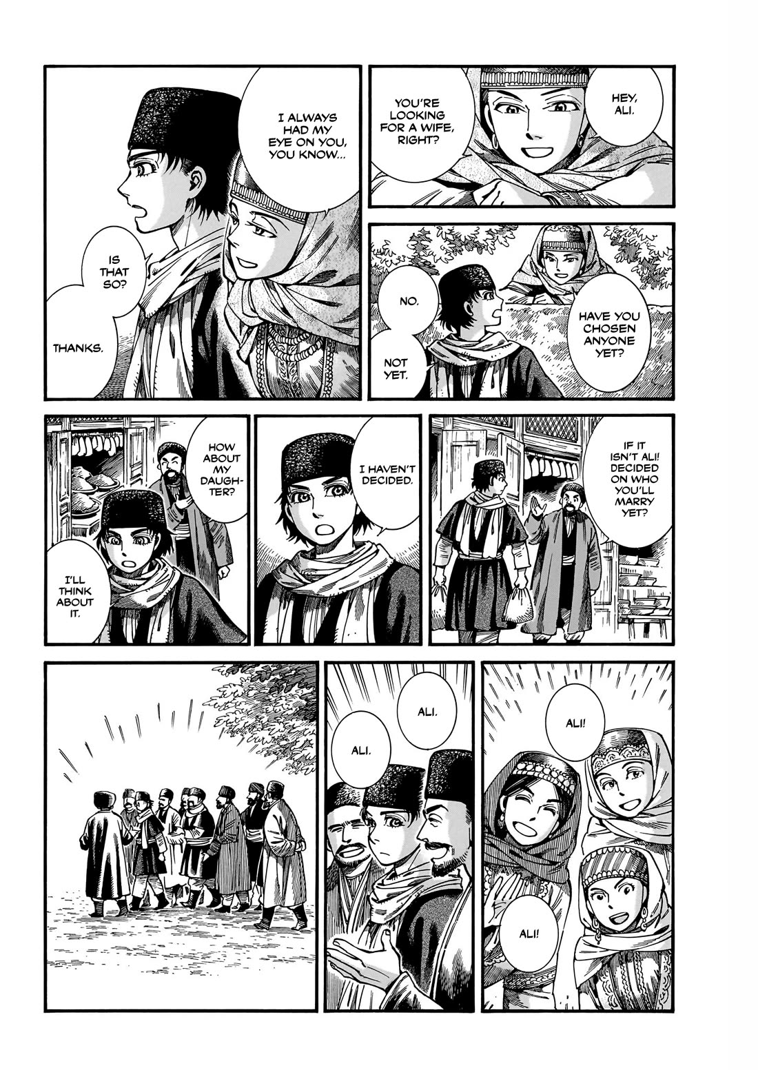 Otoyomegatari Chapter 111 page 9 - Chapter 111: Ali of Tabriz