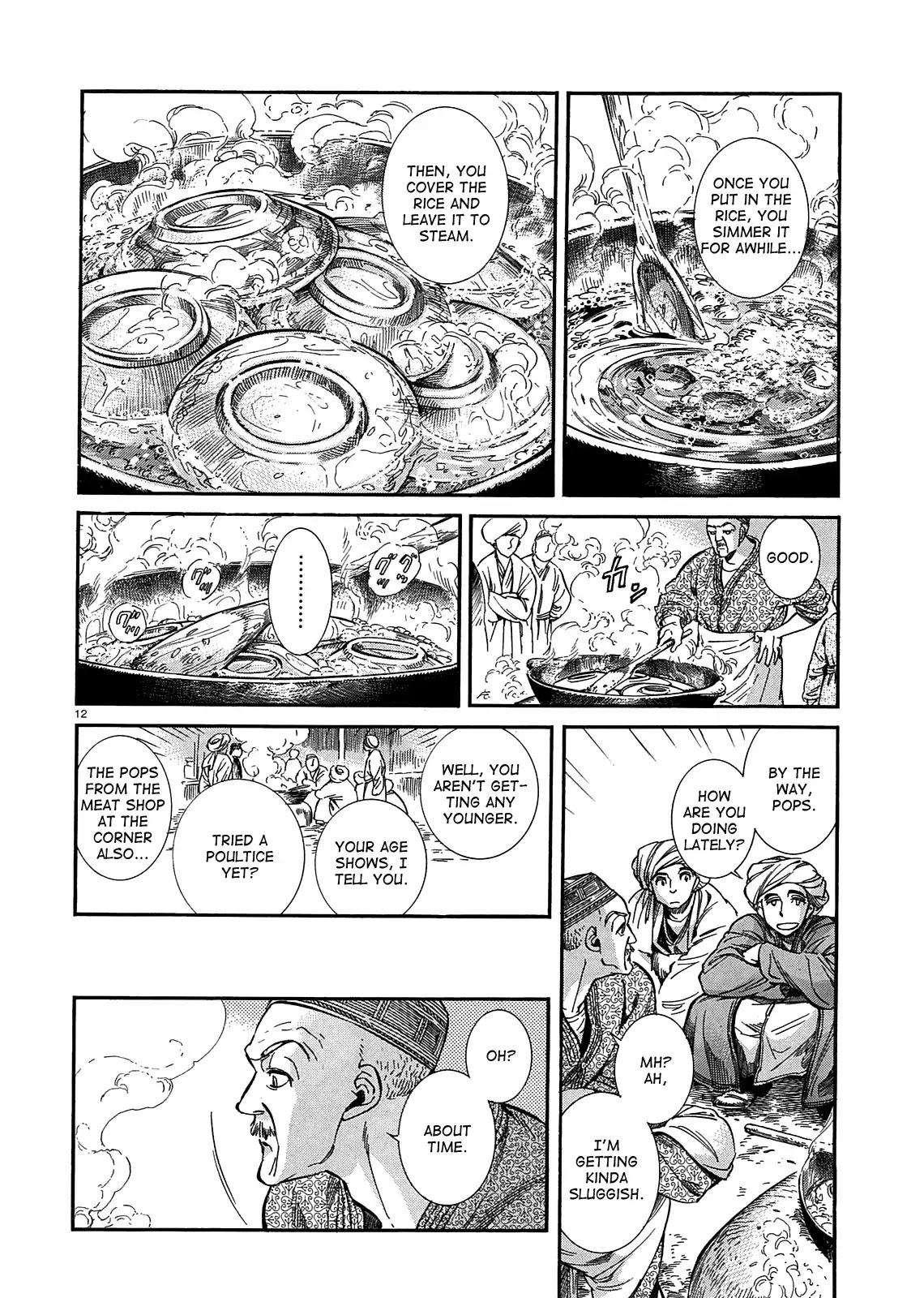 Otoyomegatari Chapter 16 page 12 - Chapter 16 : Shopping At The Market