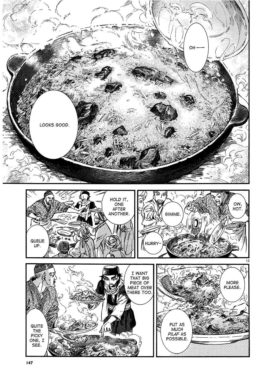 Otoyomegatari Chapter 16 page 13 - Chapter 16 : Shopping At The Market