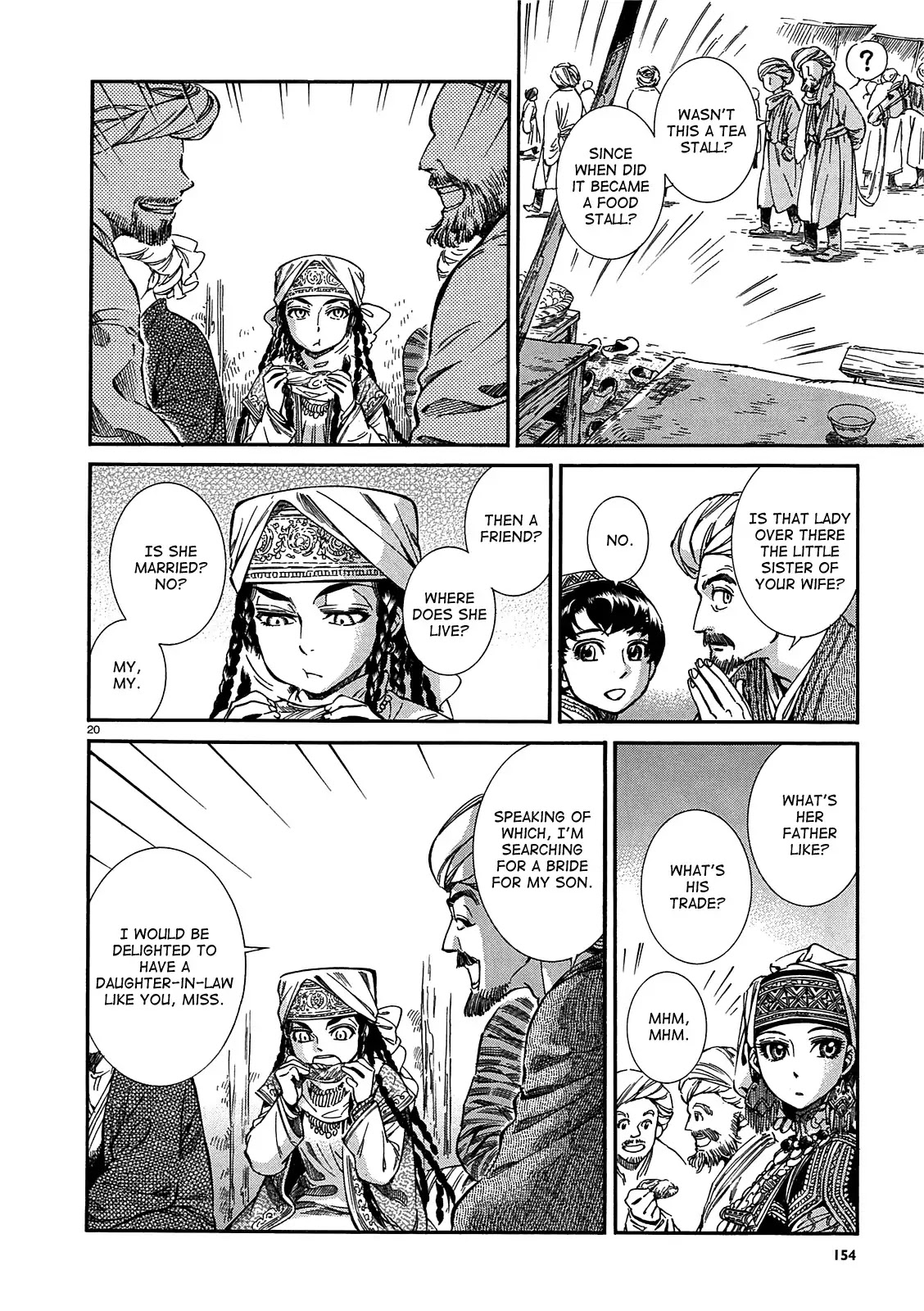 Otoyomegatari Chapter 16 page 20 - Chapter 16 : Shopping At The Market
