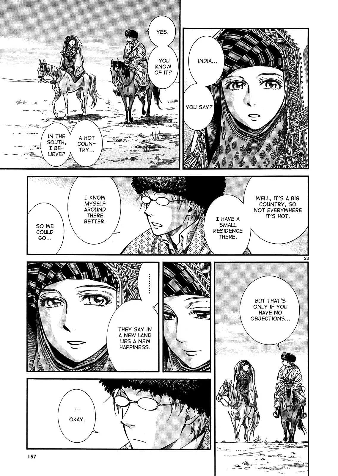 Otoyomegatari Chapter 16 page 23 - Chapter 16 : Shopping At The Market