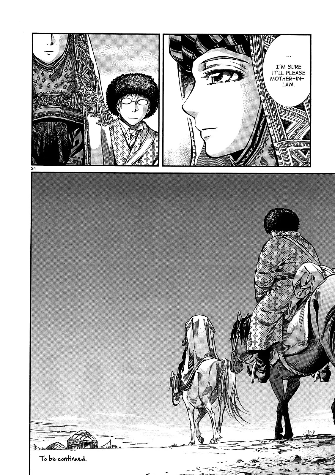 Otoyomegatari Chapter 16 page 24 - Chapter 16 : Shopping At The Market