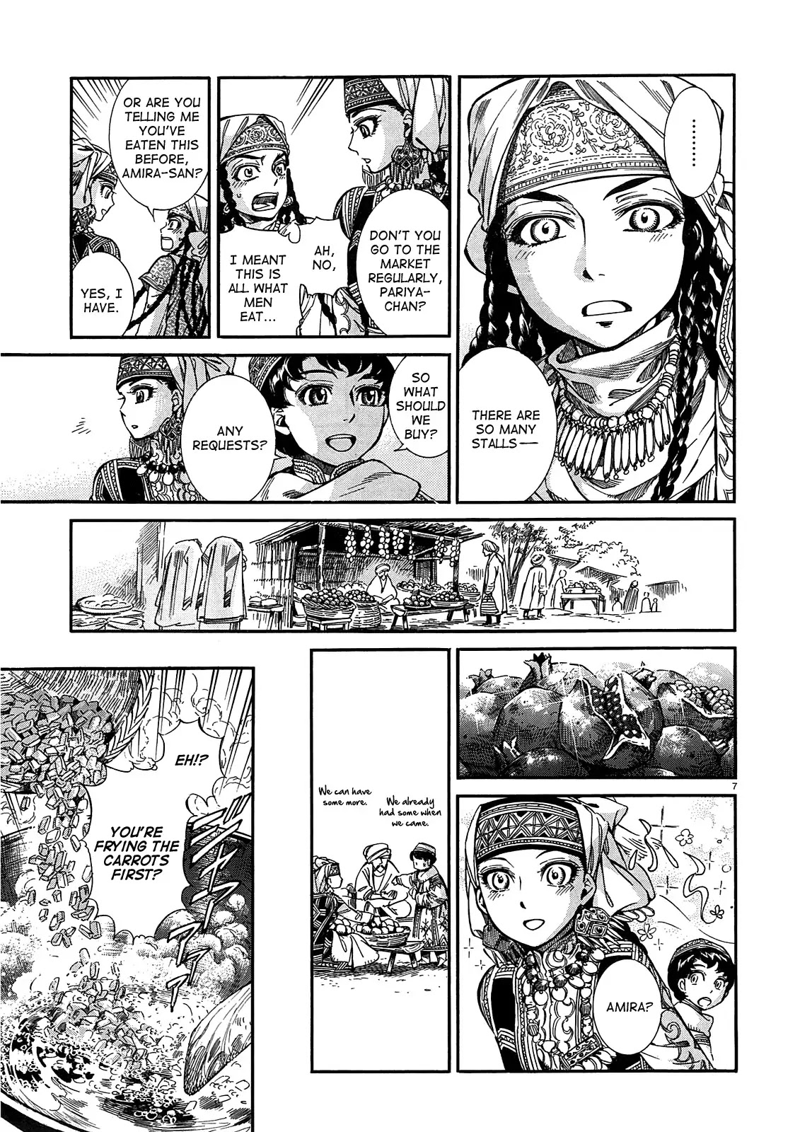 Otoyomegatari Chapter 16 page 7 - Chapter 16 : Shopping At The Market