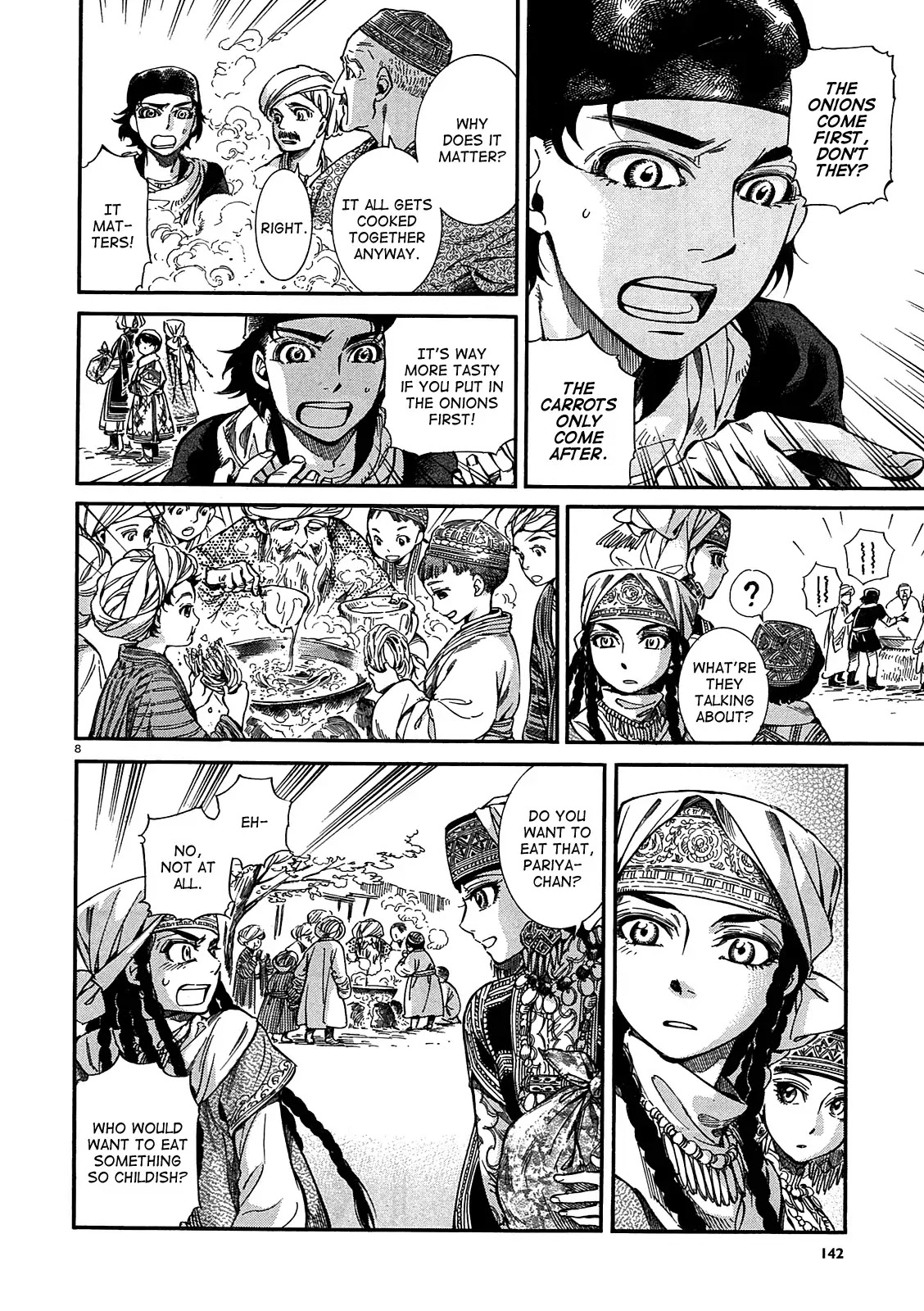 Otoyomegatari Chapter 16 page 8 - Chapter 16 : Shopping At The Market