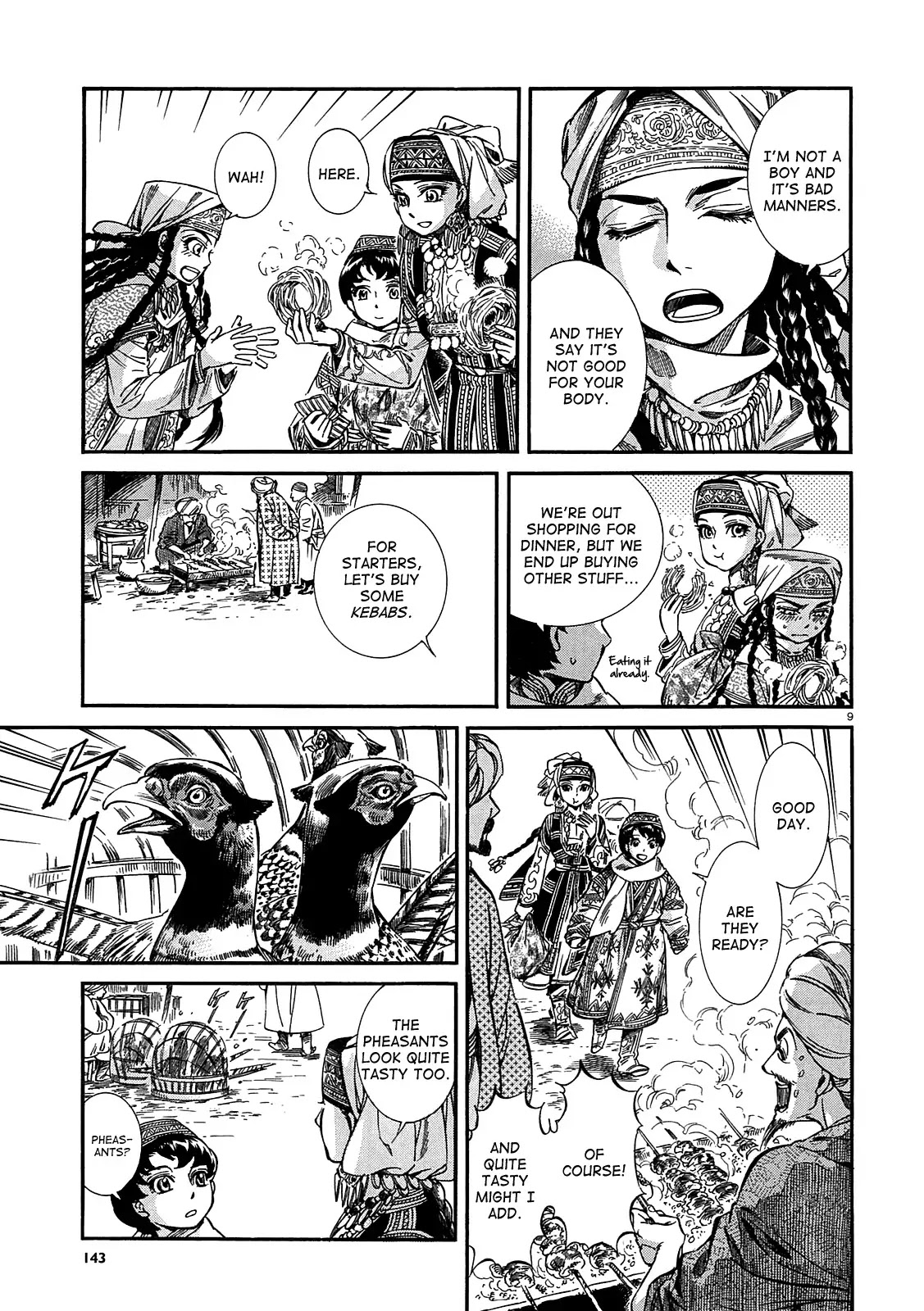 Otoyomegatari Chapter 16 page 9 - Chapter 16 : Shopping At The Market