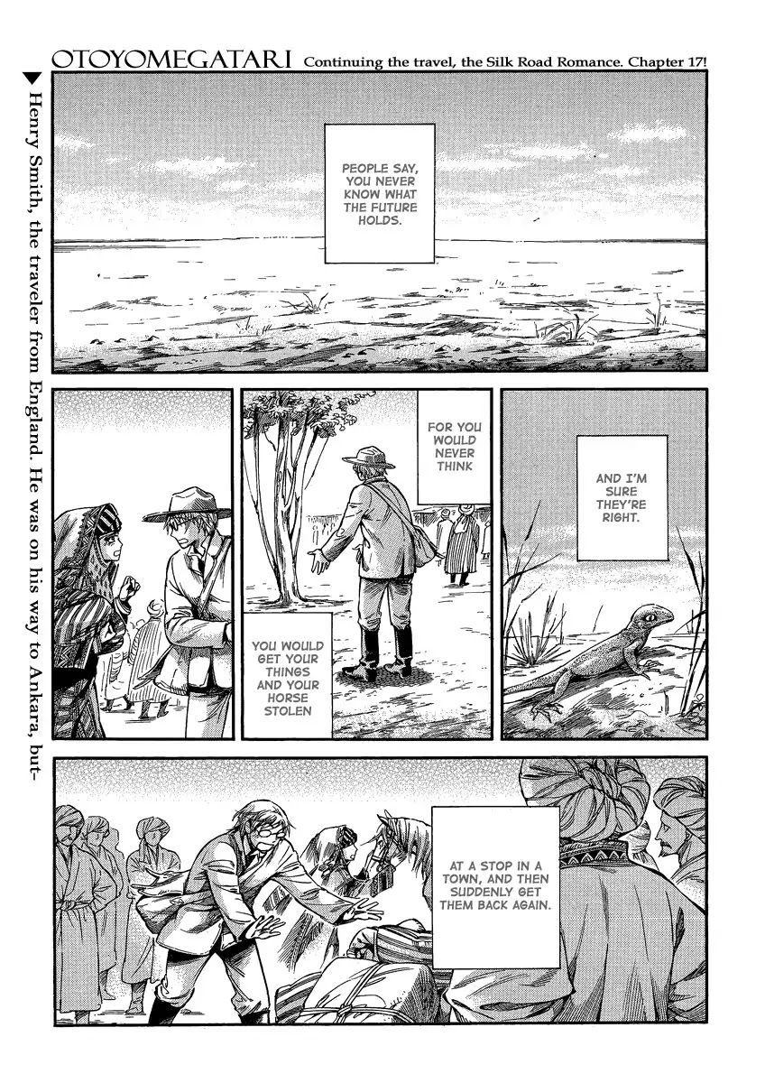 Otoyomegatari Chapter 17 page 1 - Chapter 17 : Heading Towards Ankara