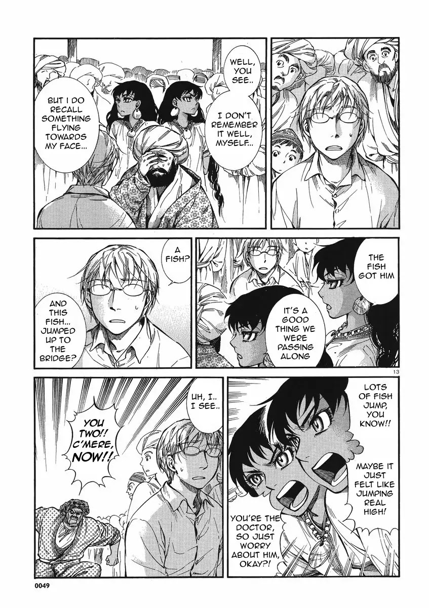 Otoyomegatari Chapter 20 page 13 - Chapter 20 : Aiming for a Big Fang