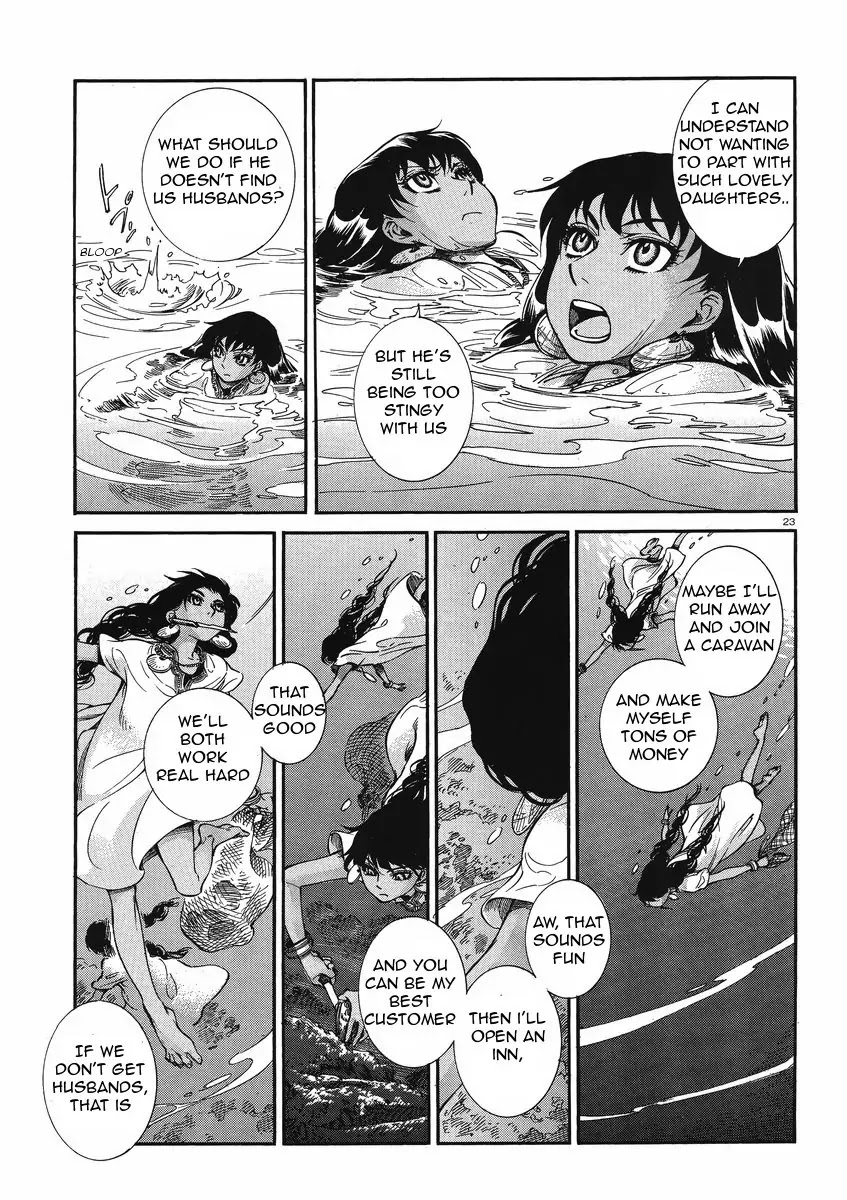 Otoyomegatari Chapter 20 page 23 - Chapter 20 : Aiming for a Big Fang