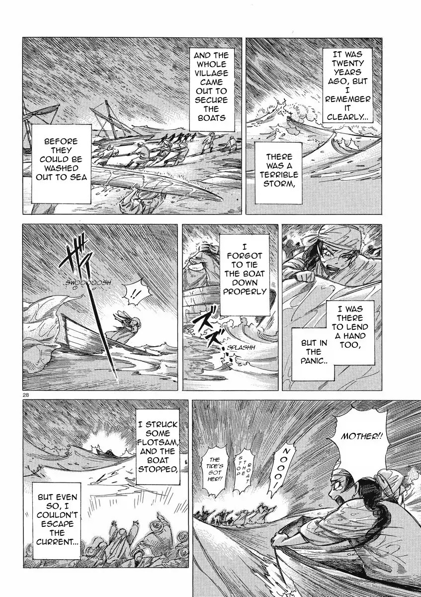 Otoyomegatari Chapter 20 page 28 - Chapter 20 : Aiming for a Big Fang