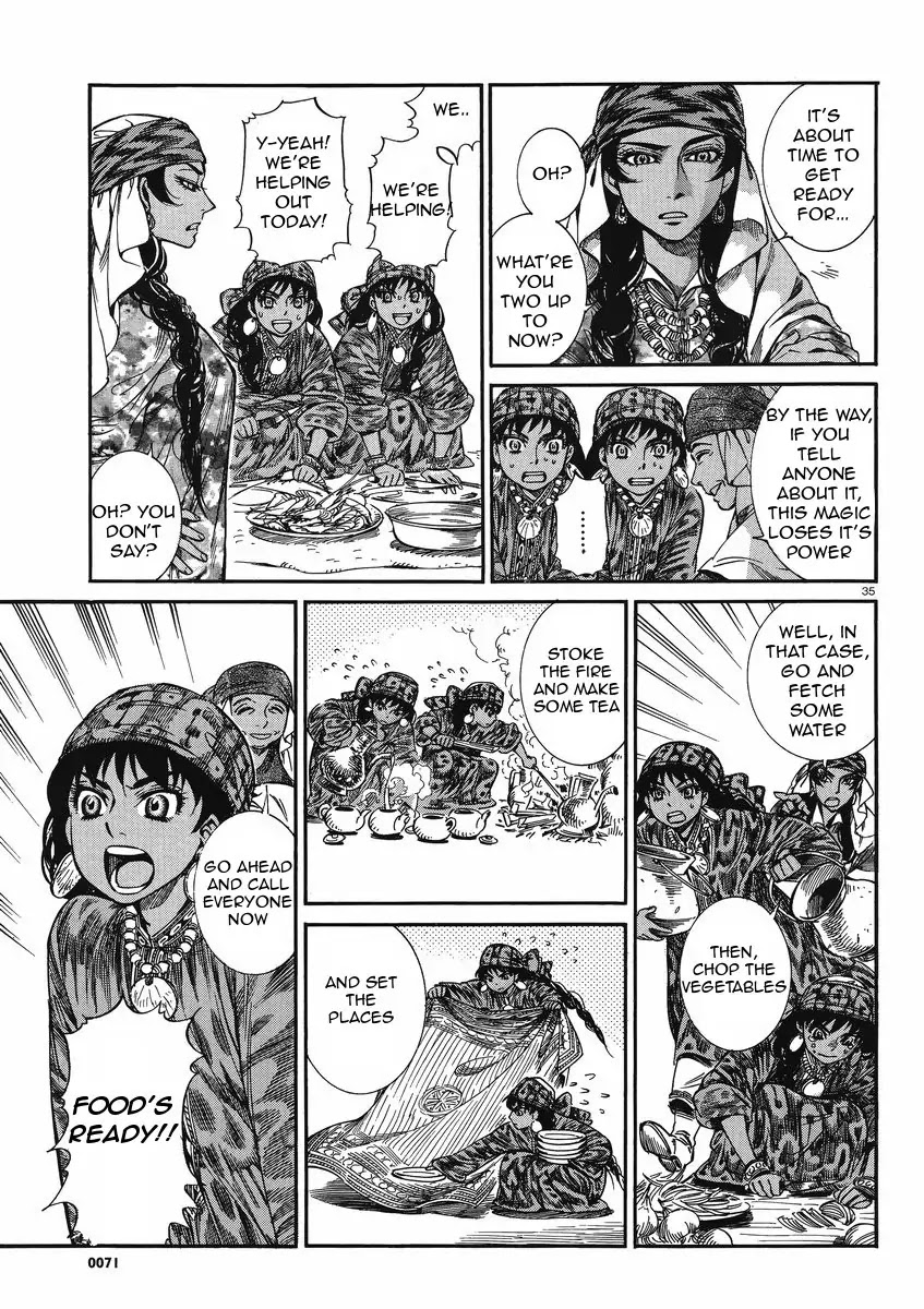 Otoyomegatari Chapter 20 page 35 - Chapter 20 : Aiming for a Big Fang