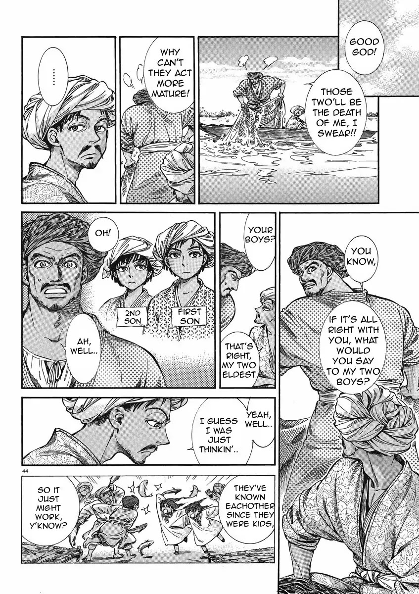 Otoyomegatari Chapter 20 page 44 - Chapter 20 : Aiming for a Big Fang