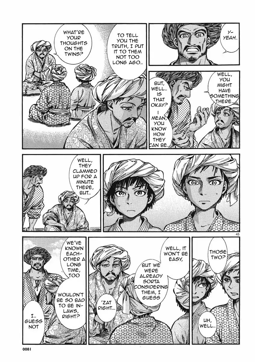 Otoyomegatari Chapter 20 page 45 - Chapter 20 : Aiming for a Big Fang