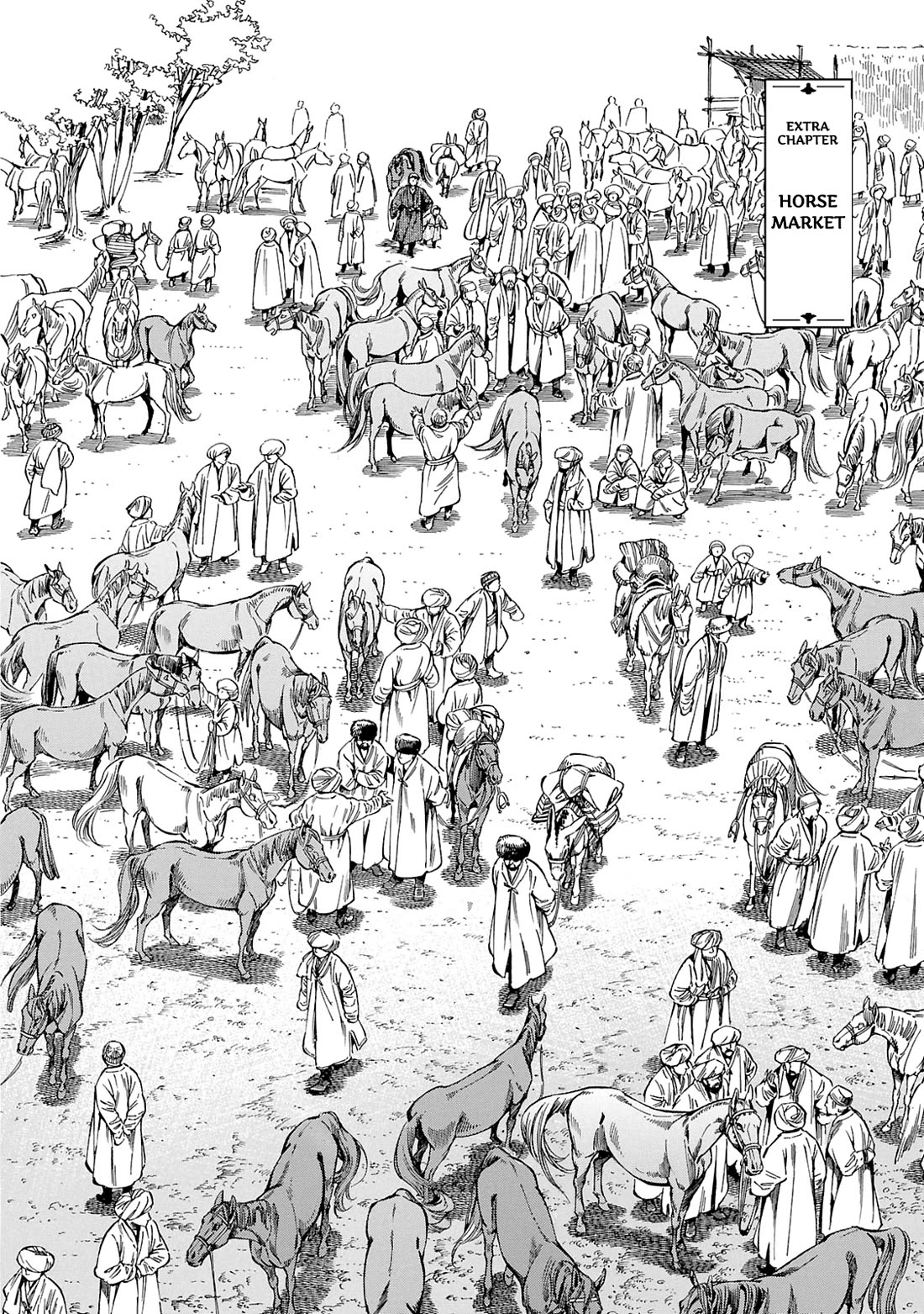 Otoyomegatari Chapter 22.5 page 2 - Chapter 22.5: Extra chapter: Horse Market