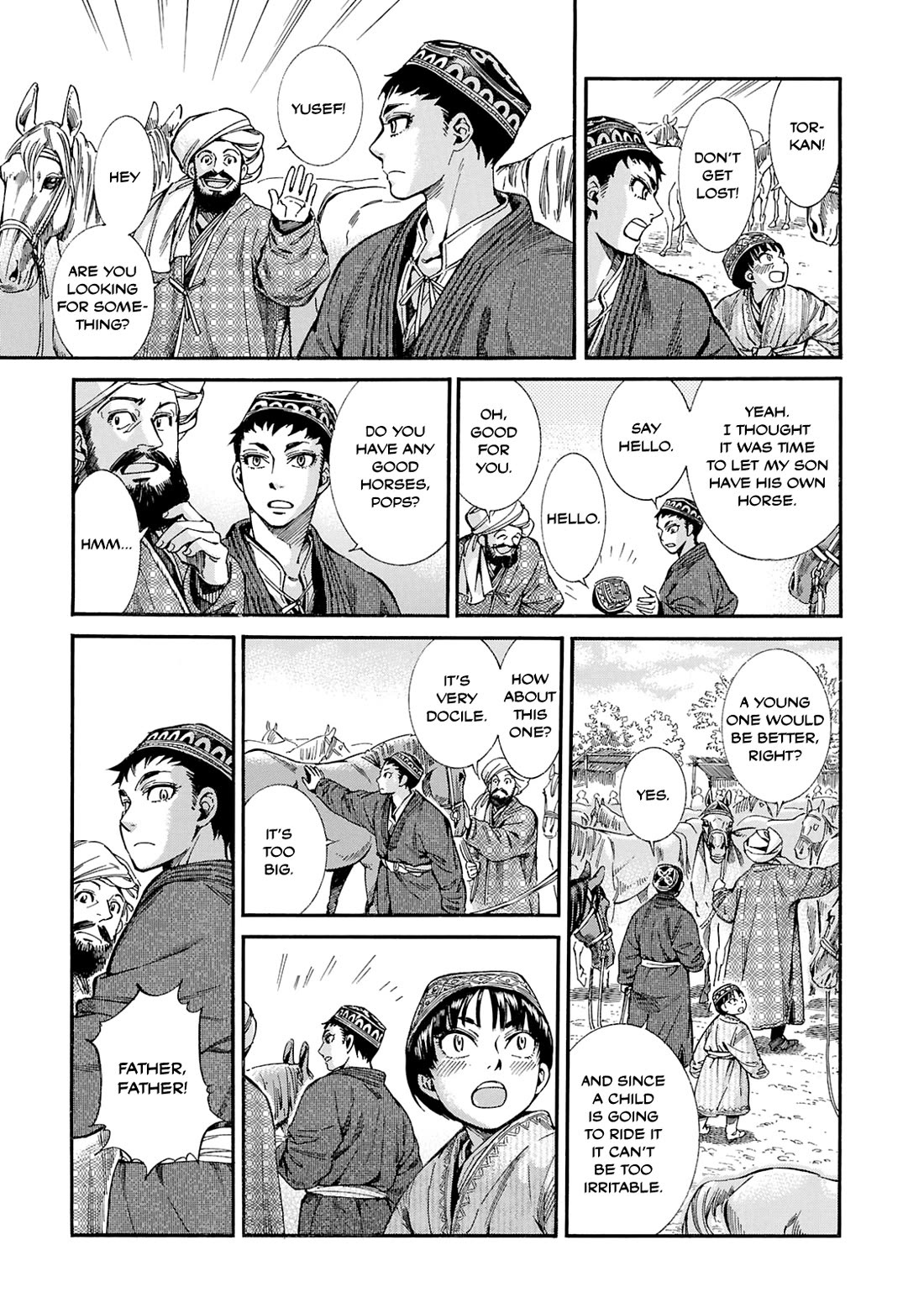 Otoyomegatari Chapter 22.5 page 3 - Chapter 22.5: Extra chapter: Horse Market