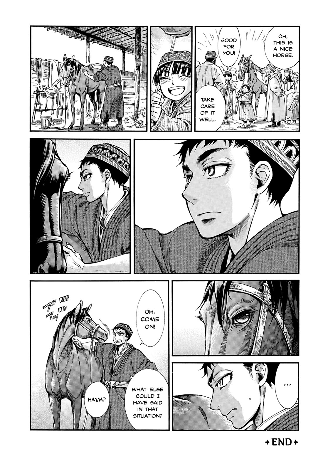 Otoyomegatari Chapter 22.5 page 8 - Chapter 22.5: Extra chapter: Horse Market