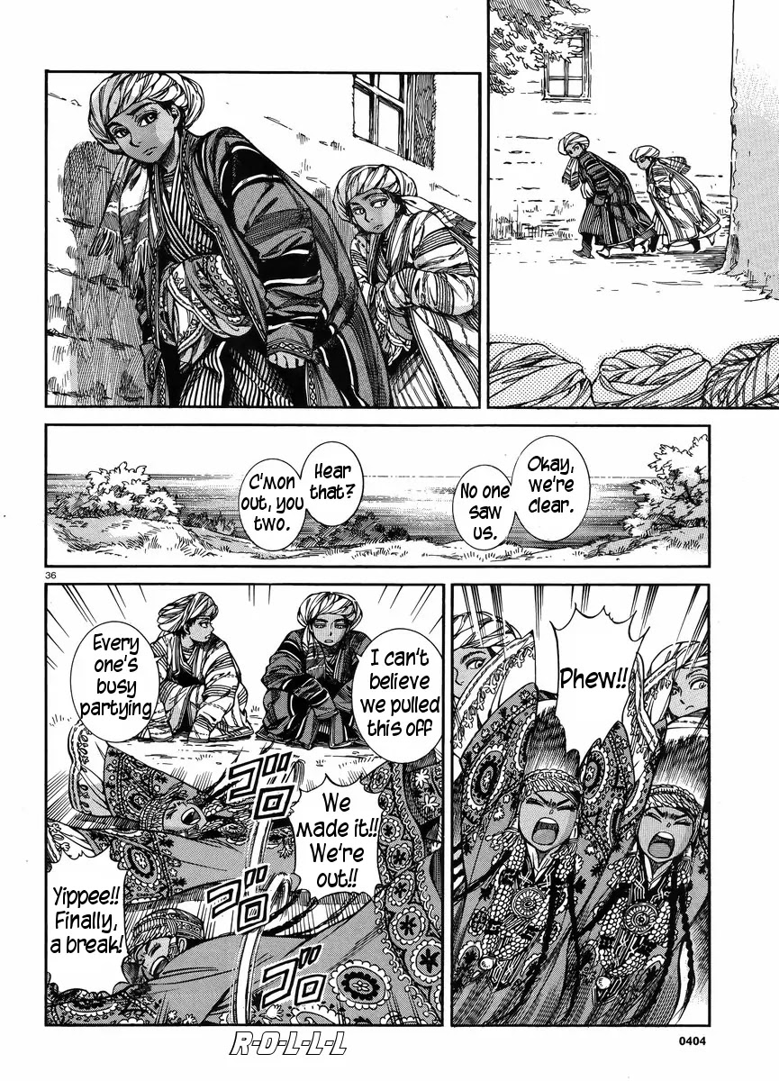 Otoyomegatari Chapter 25 page 35 - Chapter 25: The Feast (2)